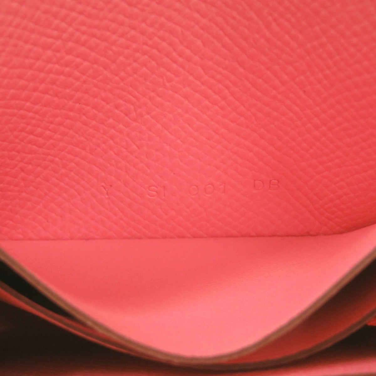 Hermes Rose Confetti Epsom Leather Coin Purse/Coin Case (Pre-Owned)
