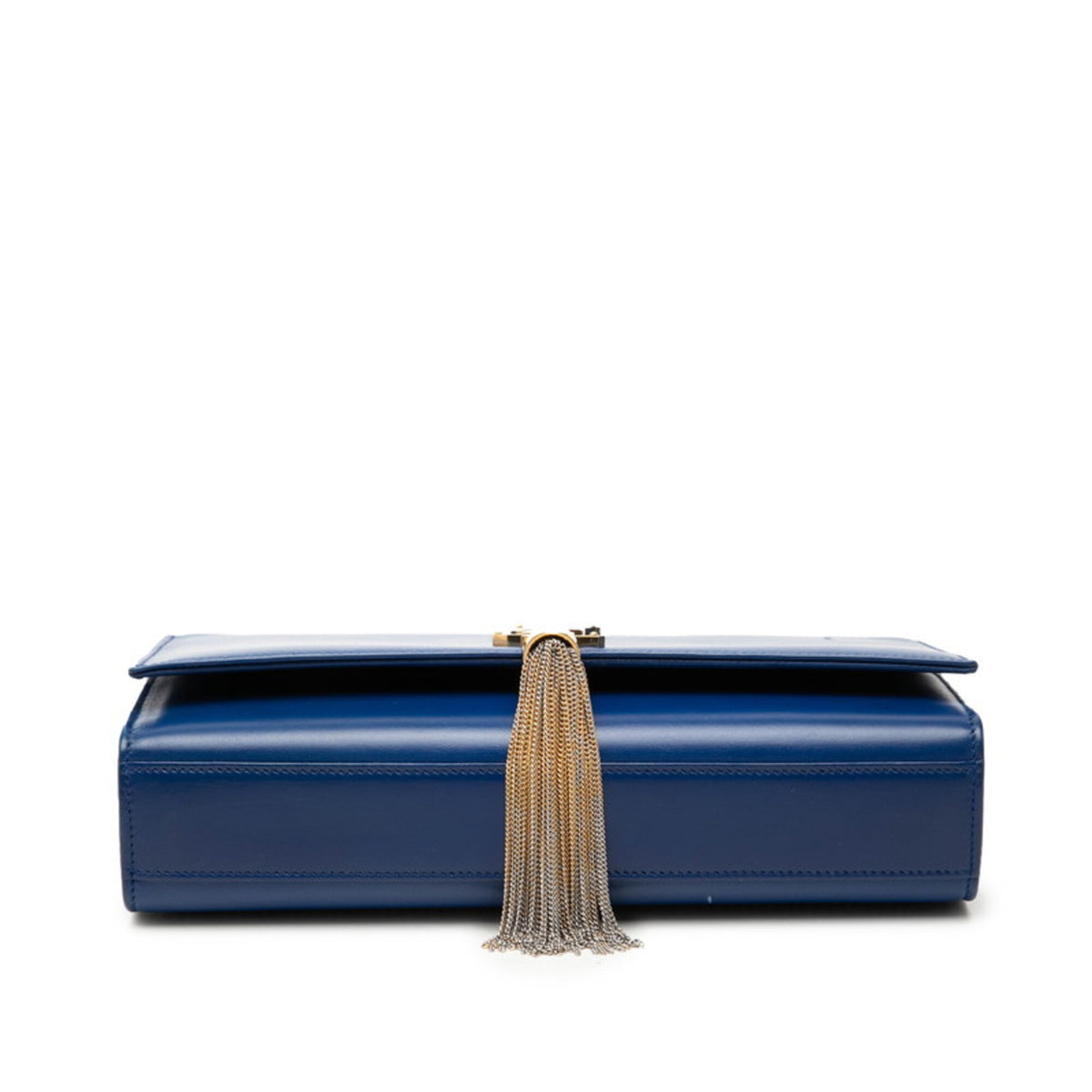 Saint Laurent Blue Leather Shoulder Bag (Pre-Owned)
