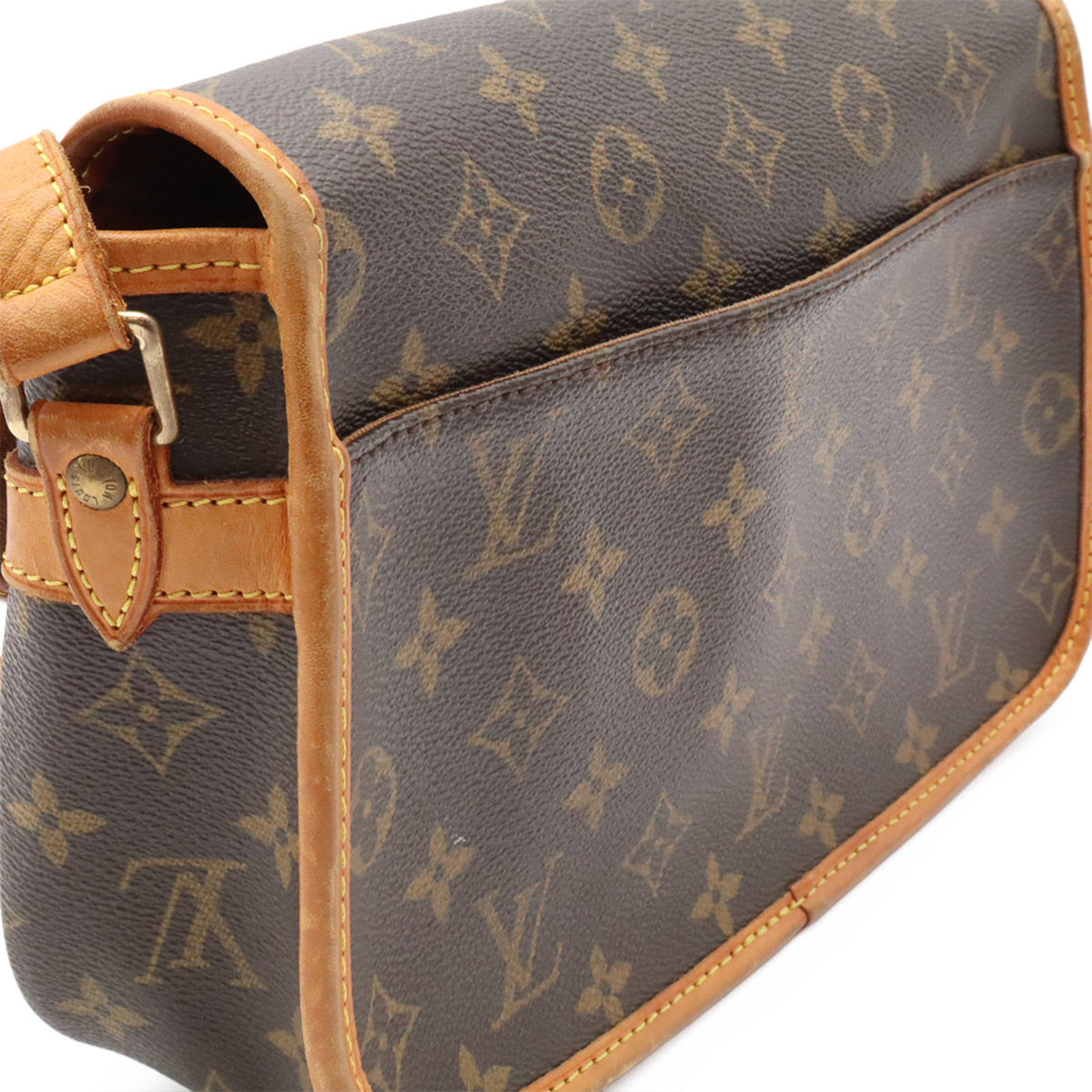 Louis Vuitton Brown Monogram Monogram Shoulder Bag (Pre-Owned)
