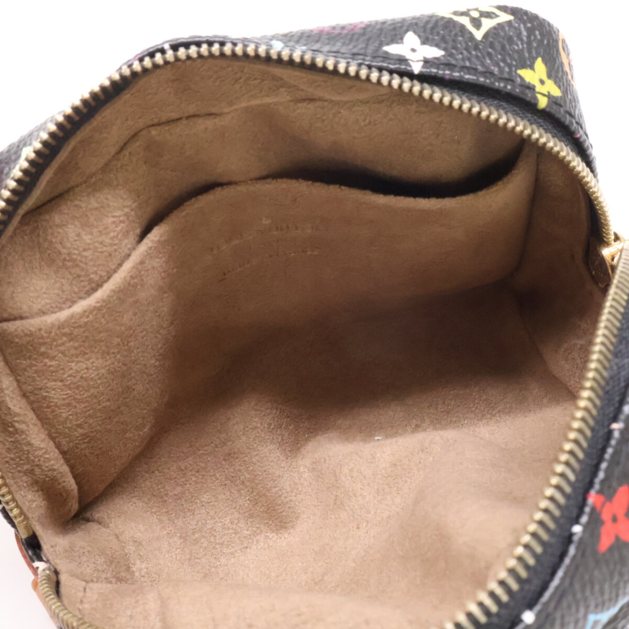 Louis Vuitton Noir Monogram Multicolore Pouch (Pre-Owned)