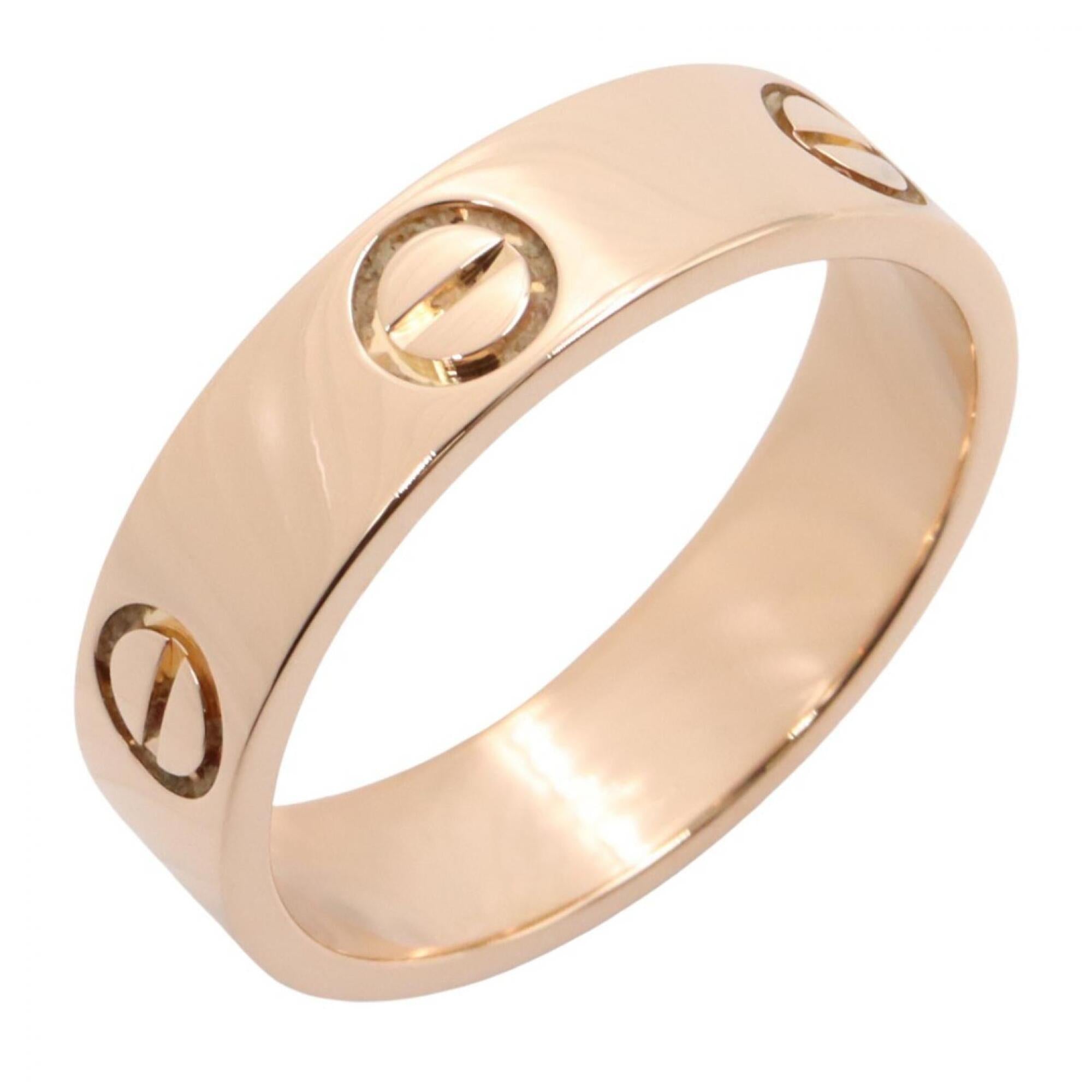 Cartier Gold Pink Gold (18K) Band Ring (Pre-Owned)