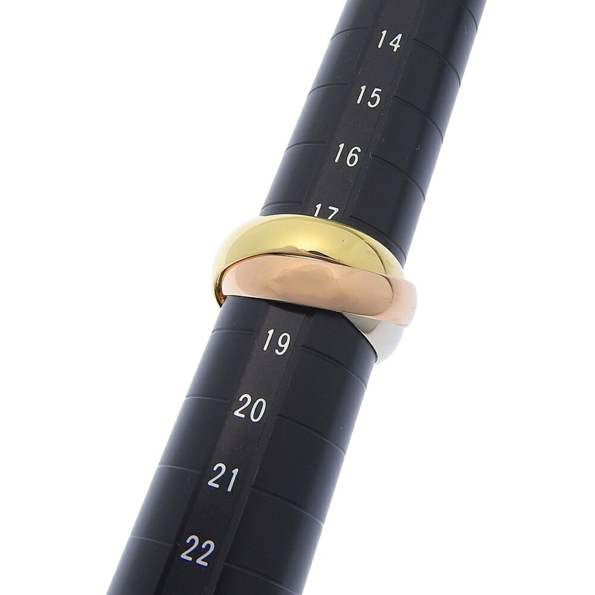 Cartier Pink Gold White Gold Yellow Gold Yellow Gold (18K) Pink Gold (18K) White Gold (18K) Band Ring (Pre-Owned)
