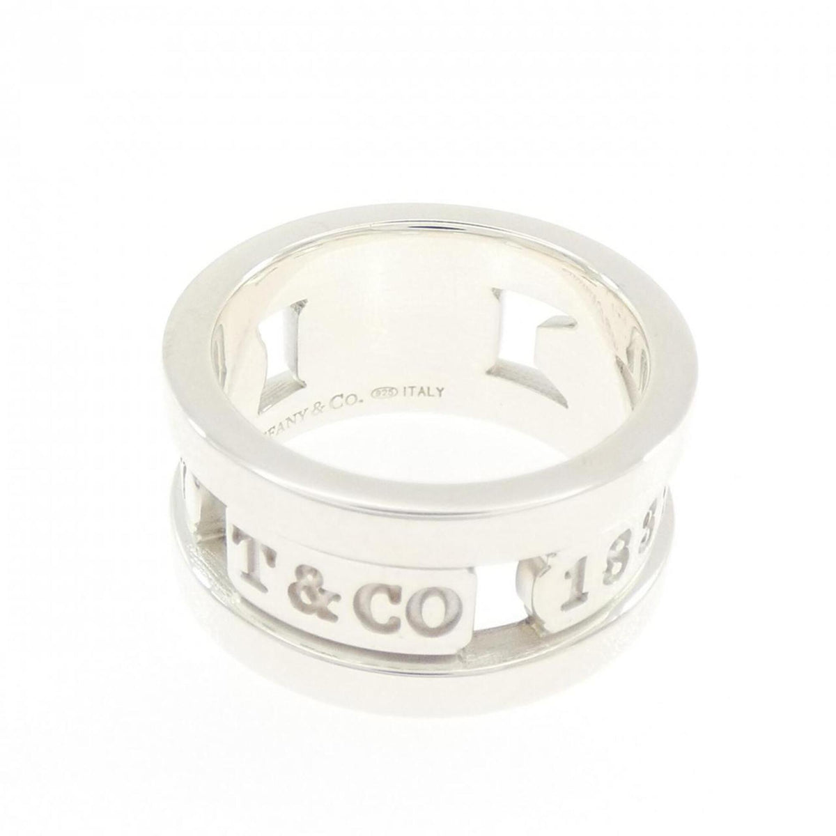 Tiffany 1837 Silver 925 Band Ring (Pre-Owned)