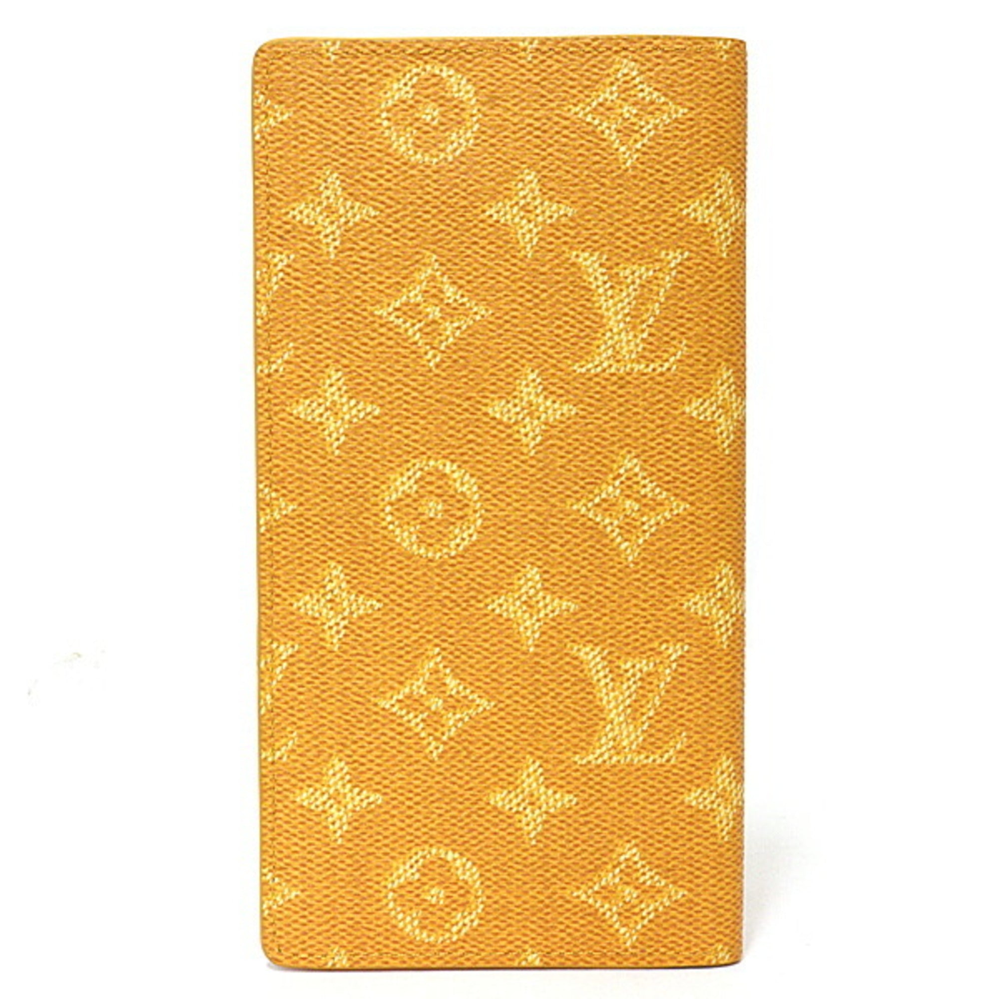 Louis Vuitton Monogram Yellow Monogram Long Wallet (Bi-Fold) (Pre-Owned)