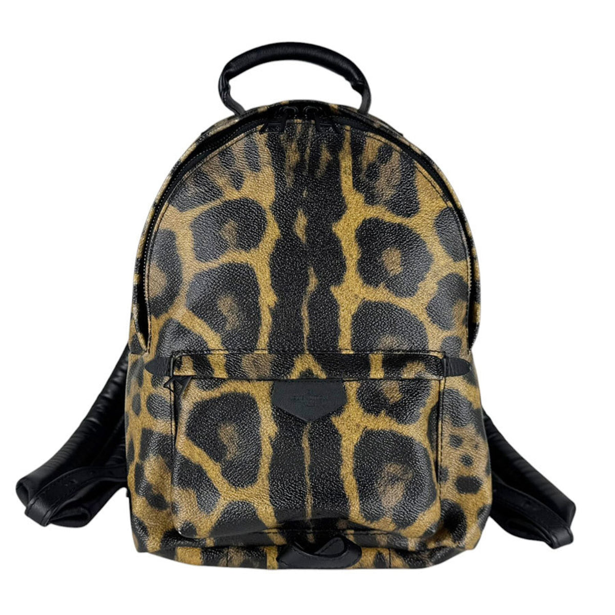 Louis Vuitton Black Brown Pvc Backpack (Pre-Owned)
