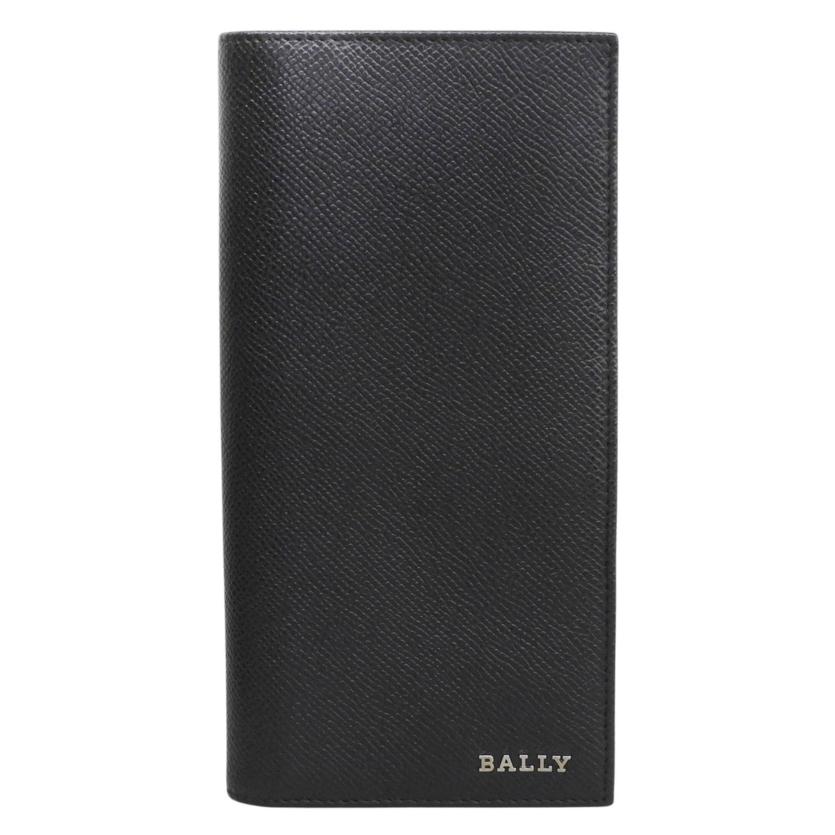 Bally Black Leather Long Wallet (Bi-Fold) (Pre-Owned)