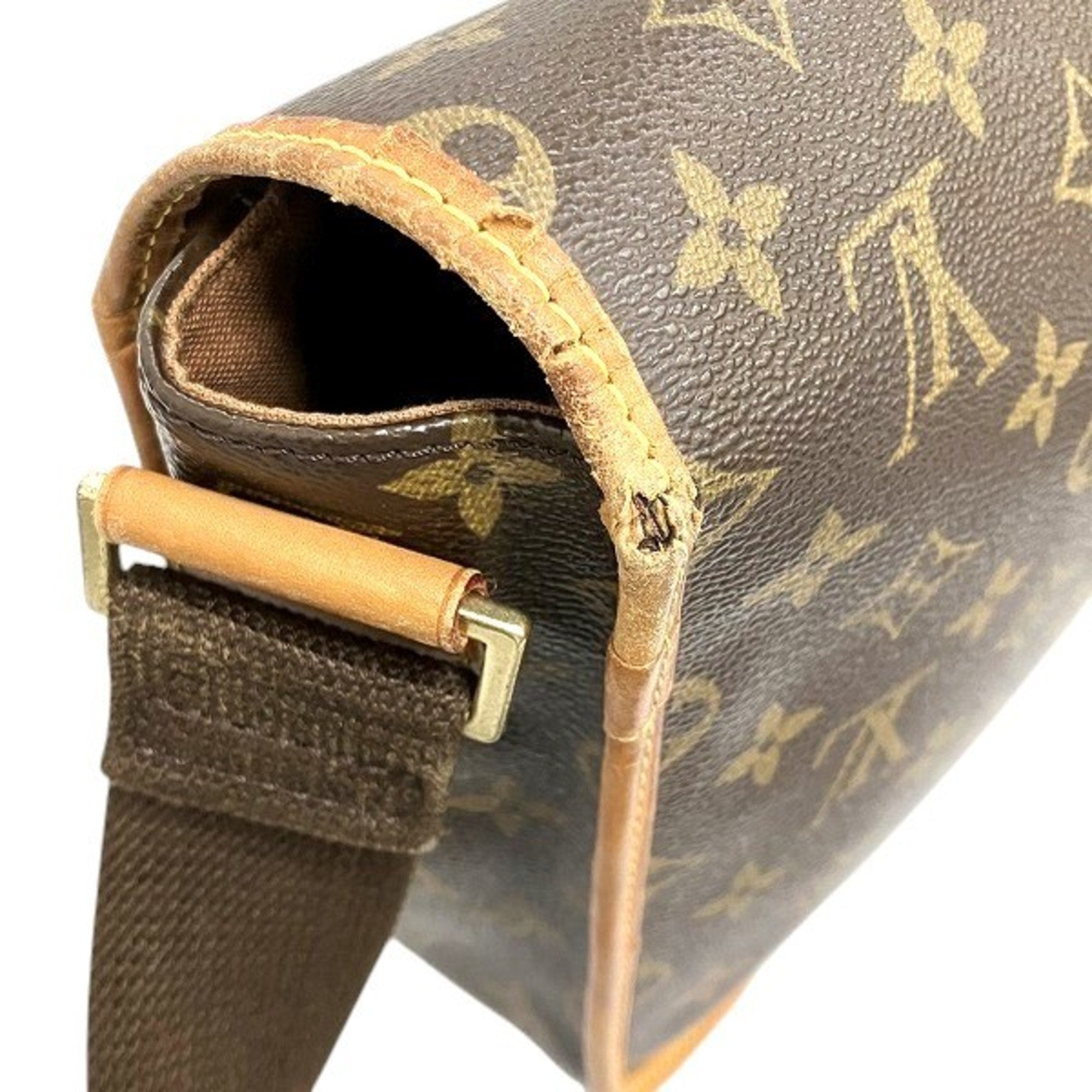 Louis Vuitton Brown Galle Monogram Monogram Shoulder Bag (Pre-Owned)