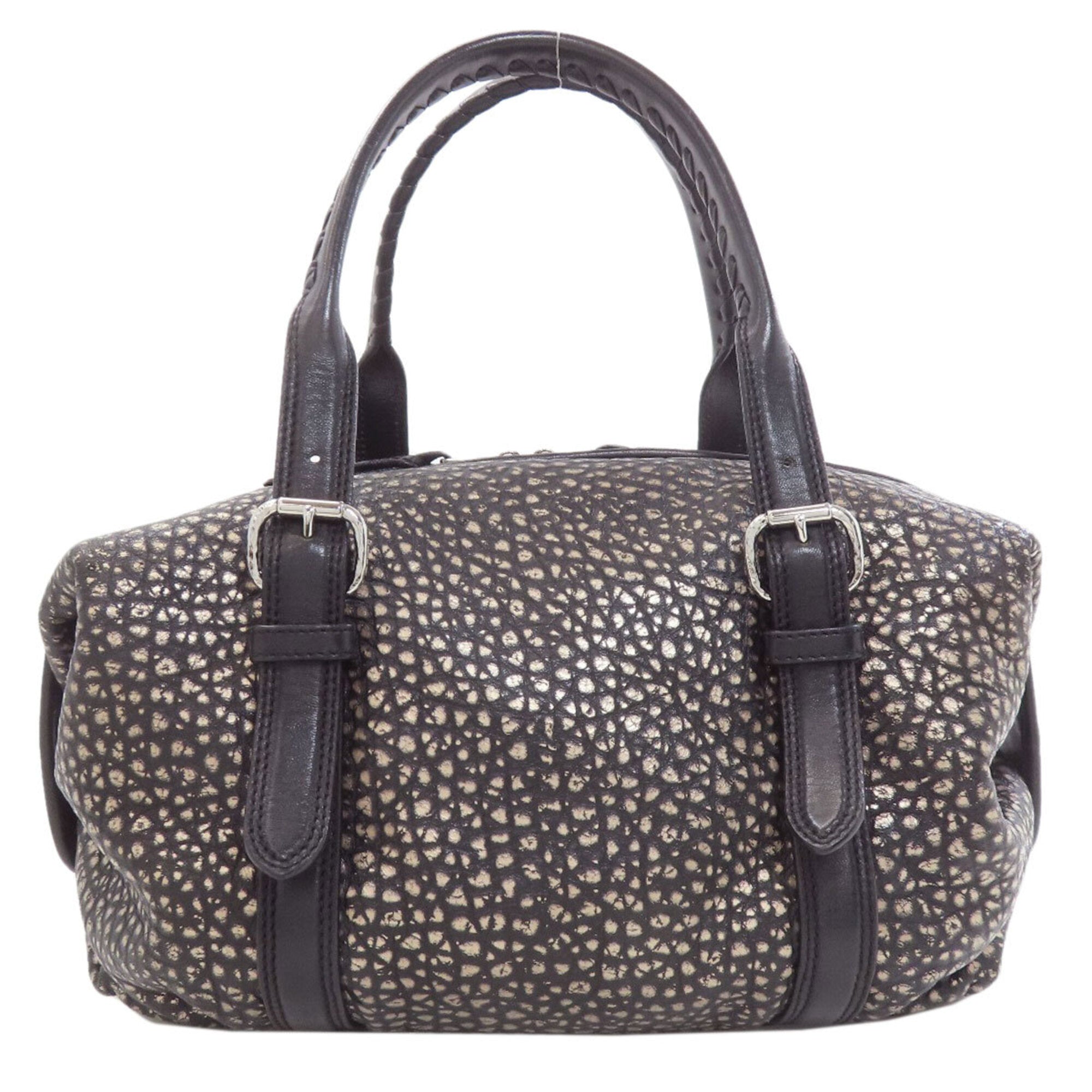 Loewe Black Leather Handbag (Pre-Owned)