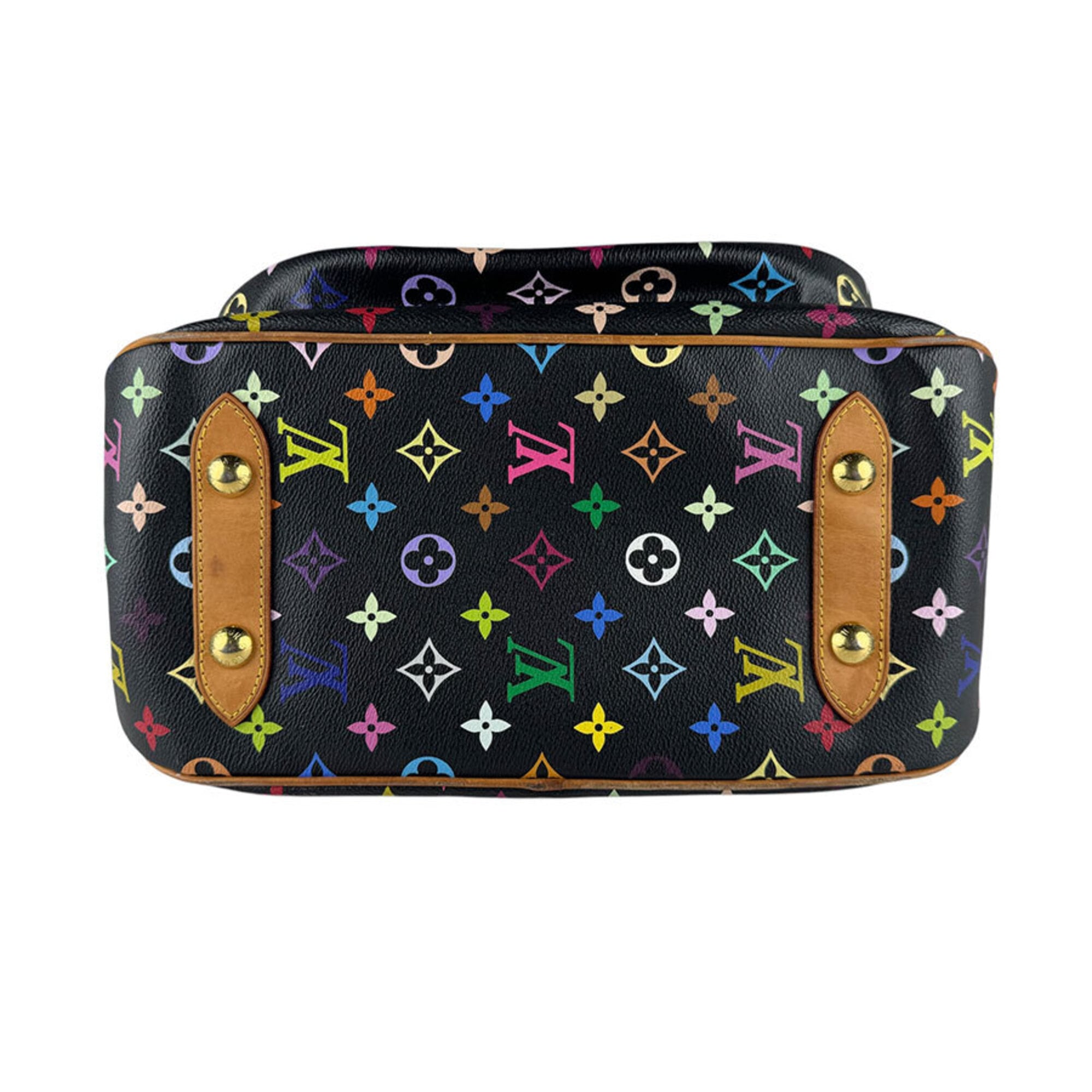 Louis Vuitton Multi-Color Noir Monogram Multicolore Handbag Shoulder Bag (Pre-Owned)