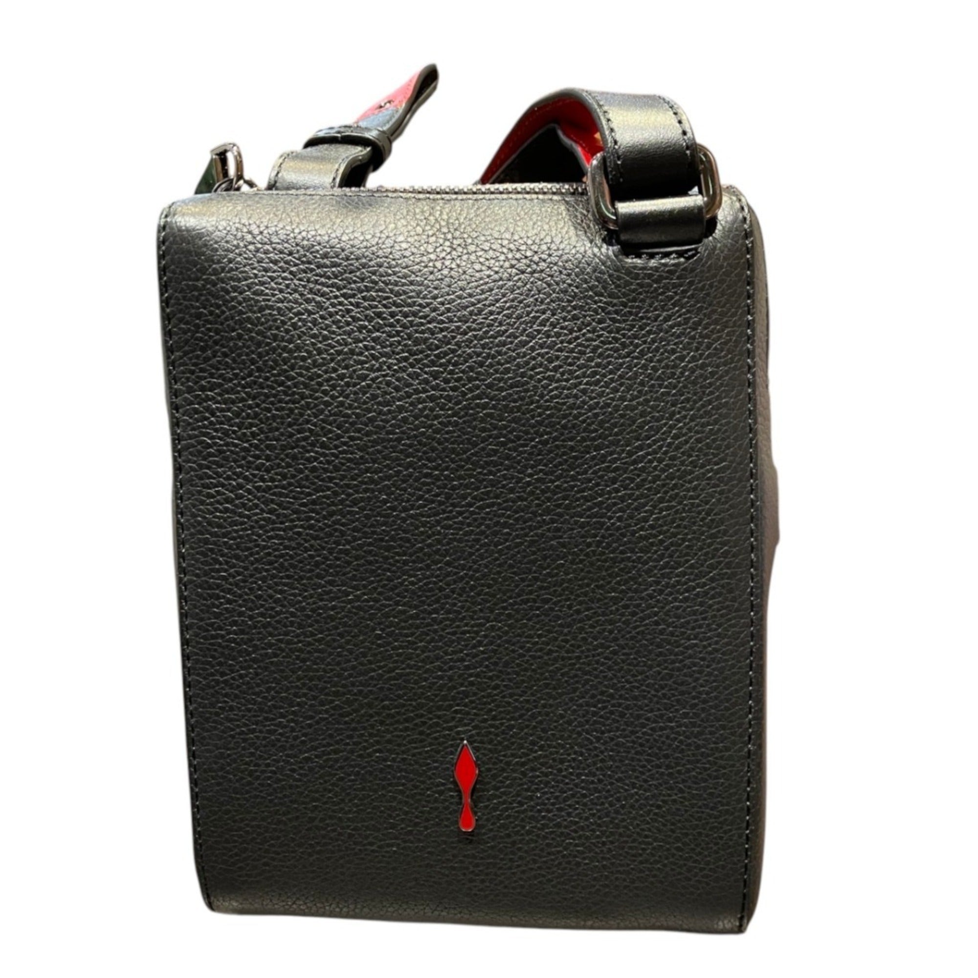 Christian Louboutin Black Leather Shoulder Bag (Pre-Owned)