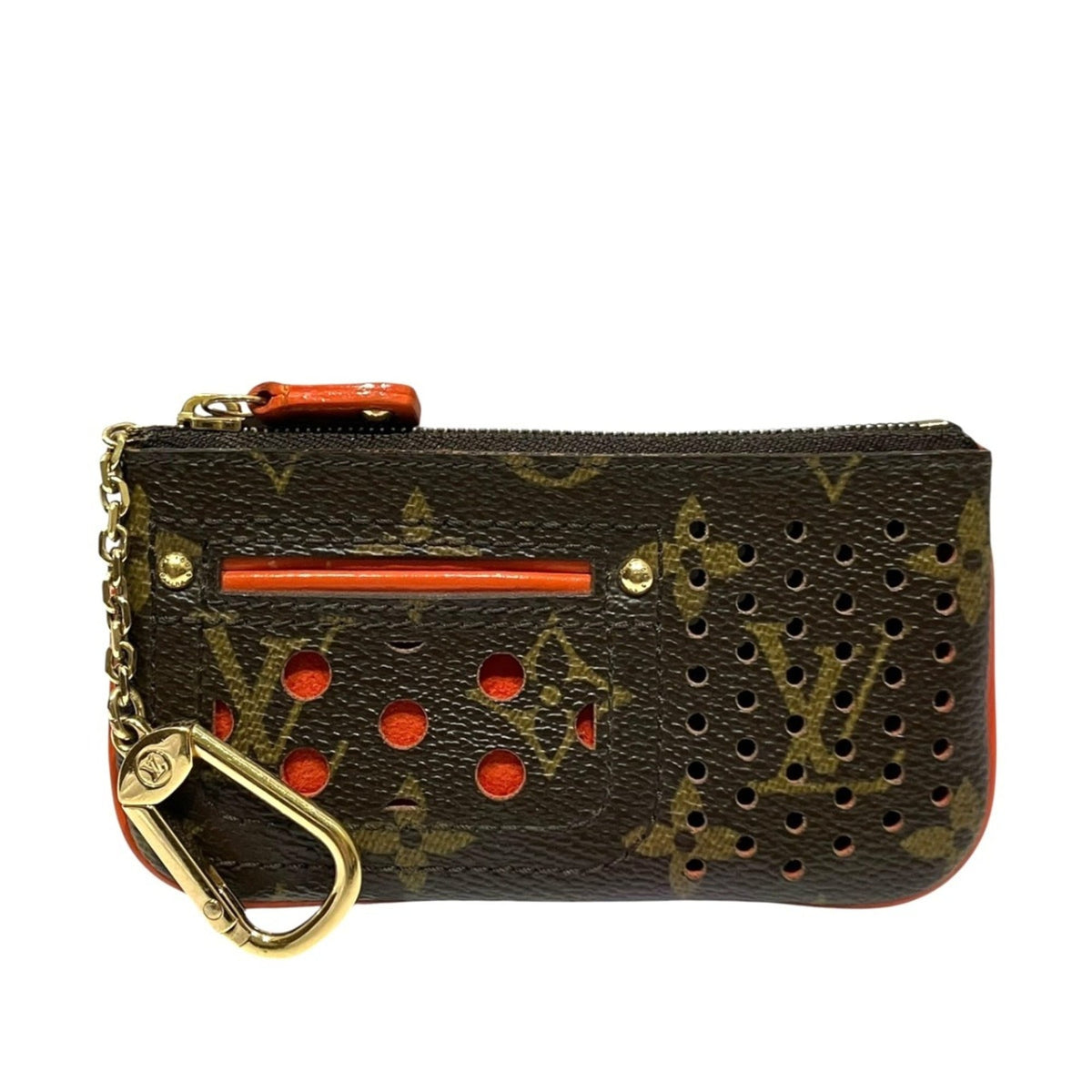 Louis Vuitton Brown Canvas Monogram Pochette (Pre-Owned)