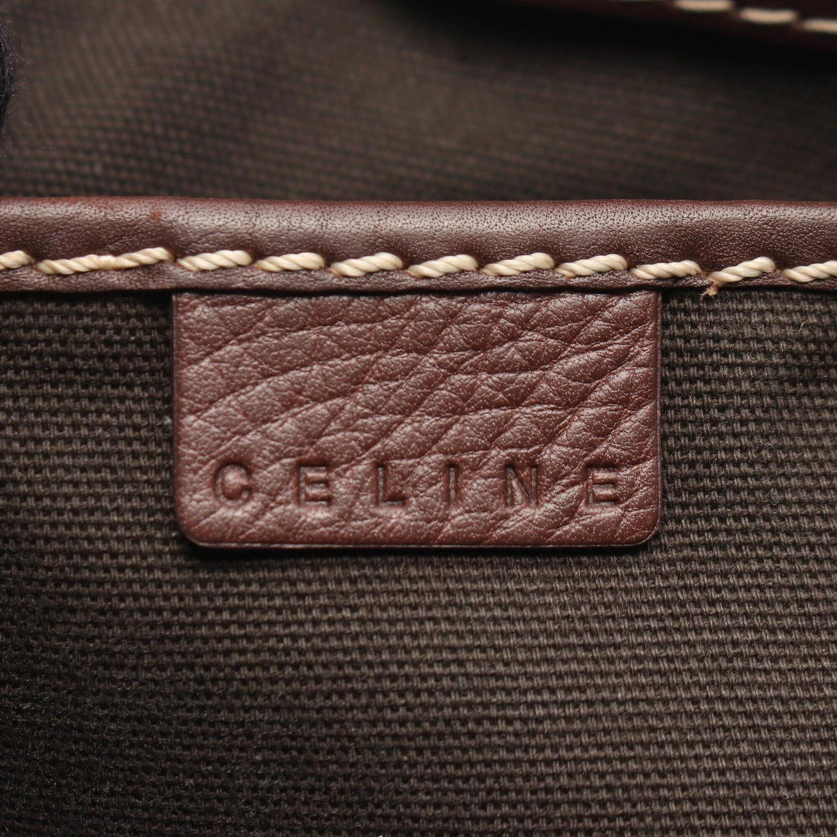 Celine Brown Leather Handbag (Pre-Owned)
