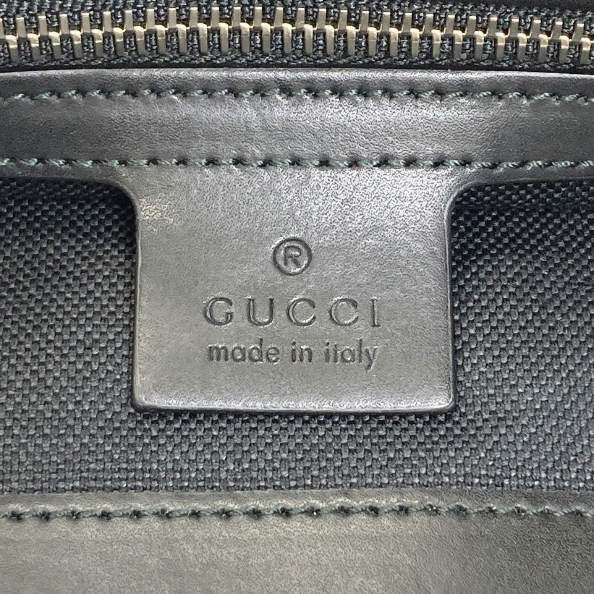 Gucci Black Pvc Shoulder Bag (Pre-Owned)