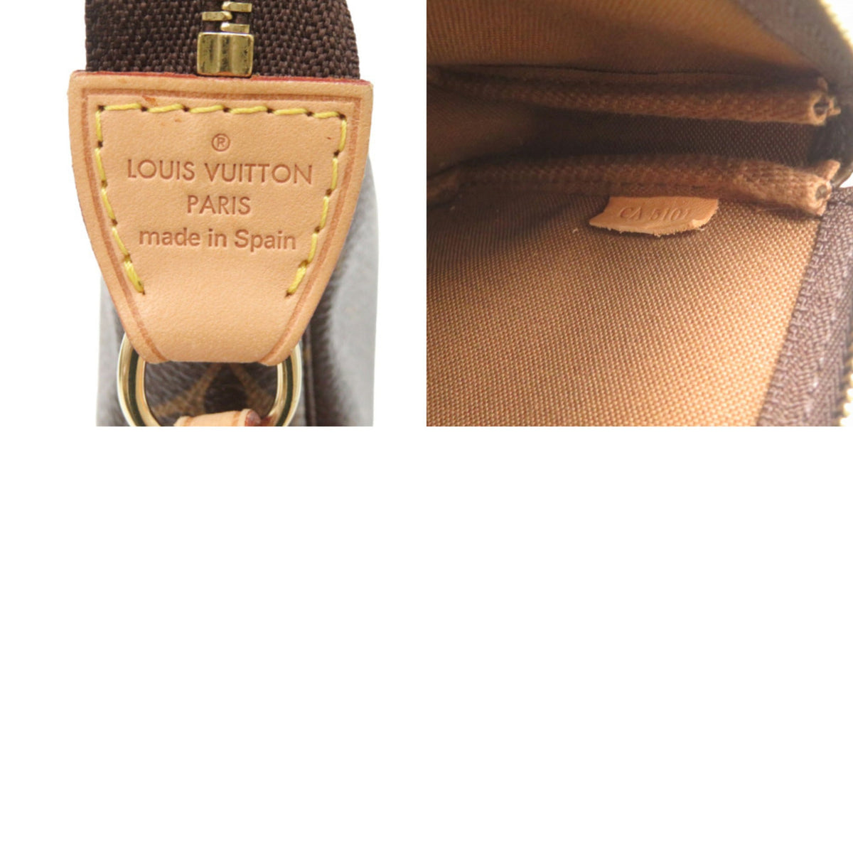 Louis Vuitton Brown Monogram Monogram Handbag Pochette Pouch (Pre-Owned)