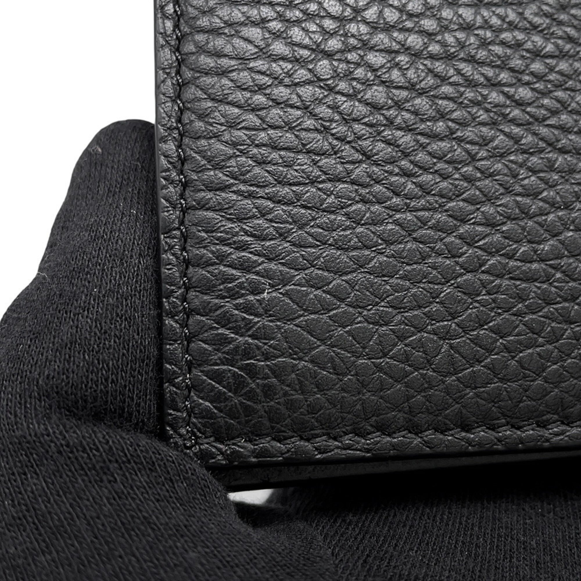 Loewe Black Leather Wallet (Bi-Fold) (Pre-Owned)
