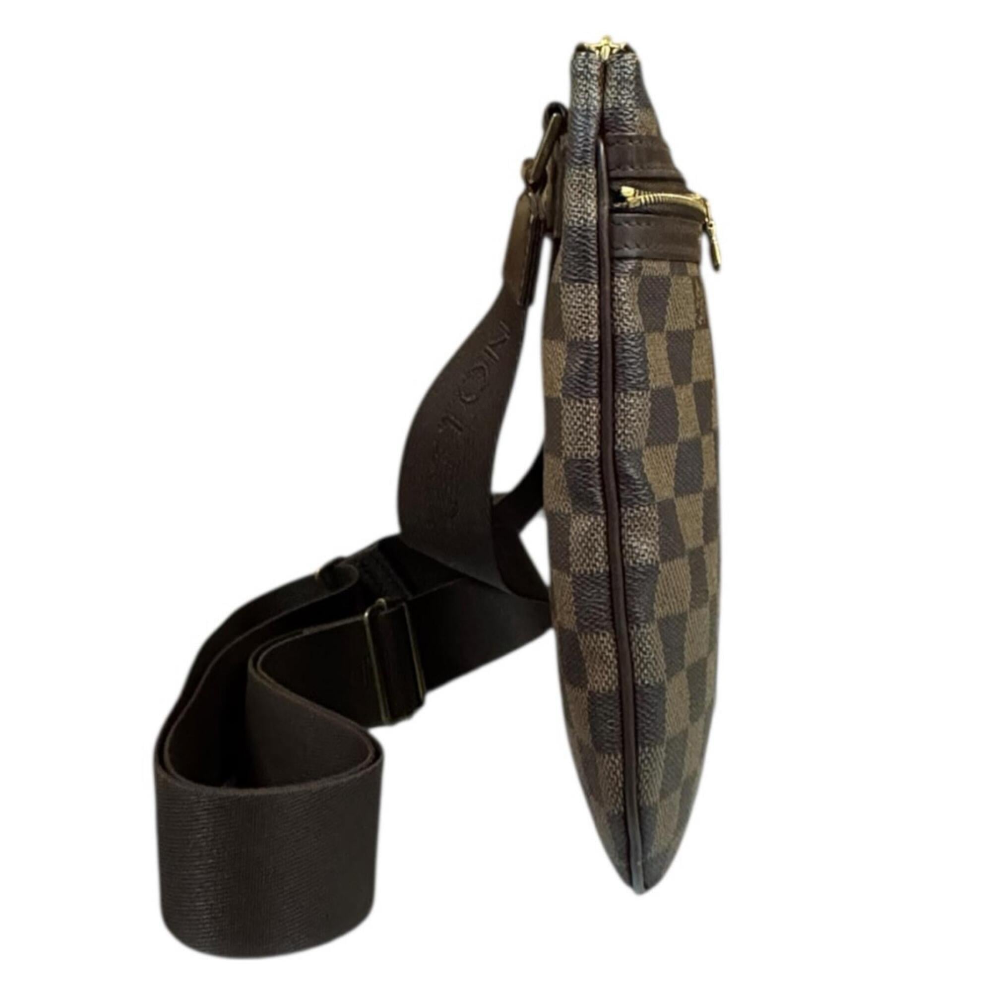 Louis Vuitton Damier Brown Damier Canvas Damier Canvas Shoulder Bag (Pre-Owned)