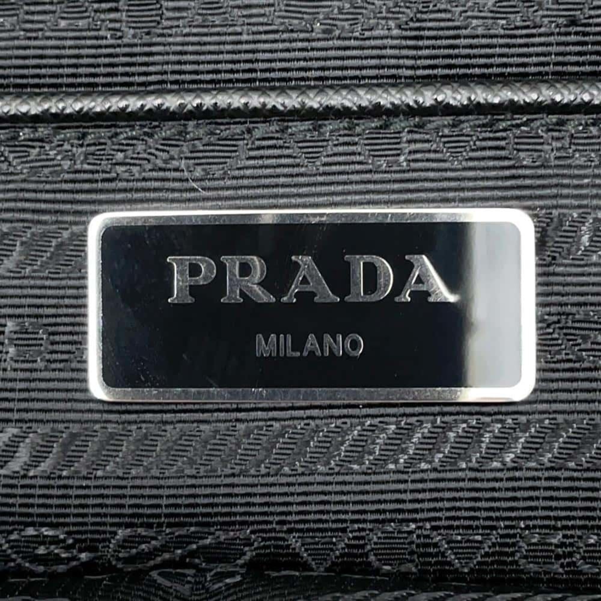 Prada Black Nylon Shopping Bag Tote Bag (Pre-Owned)