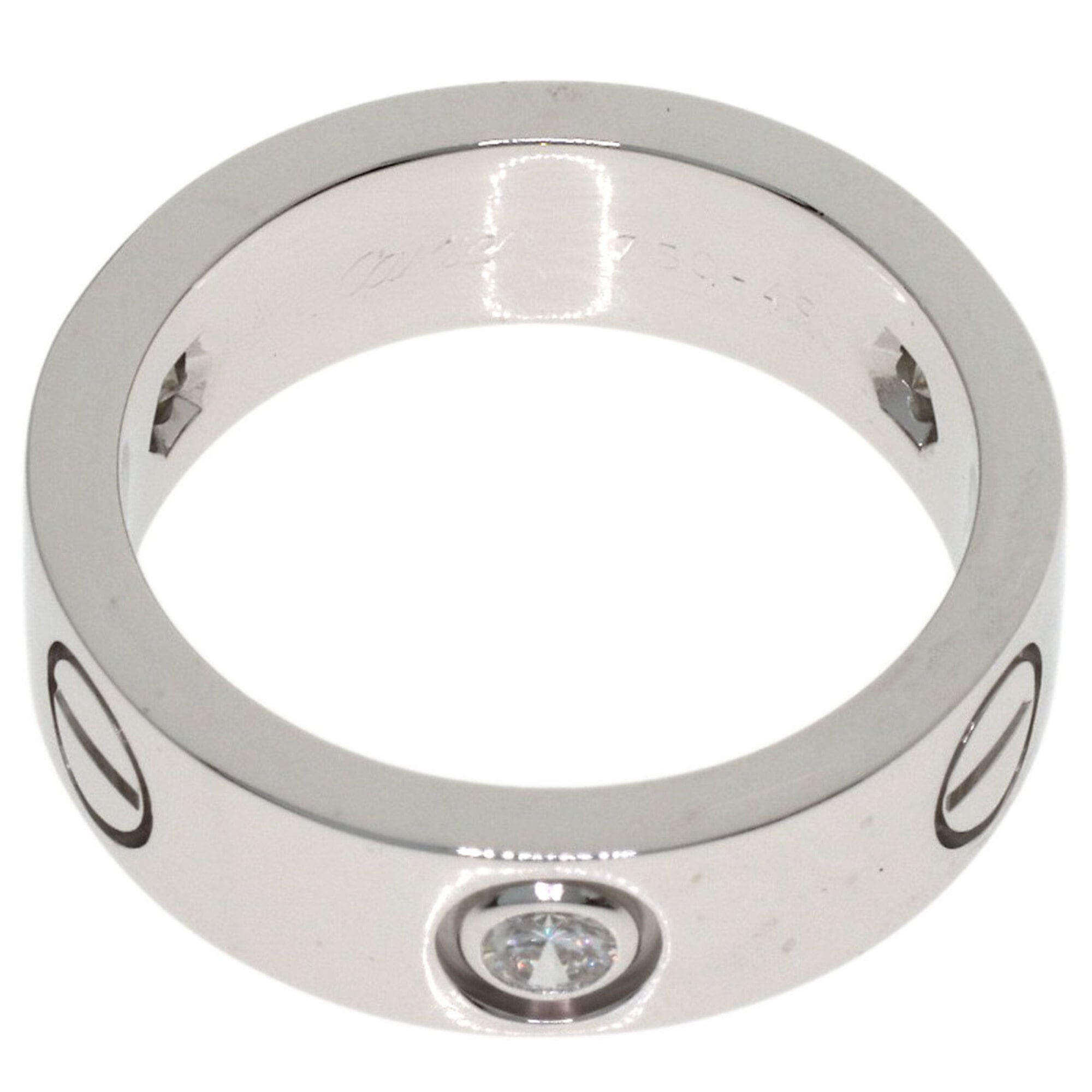 Cartier Love White Gold (18K) Band Ring (Pre-Owned)