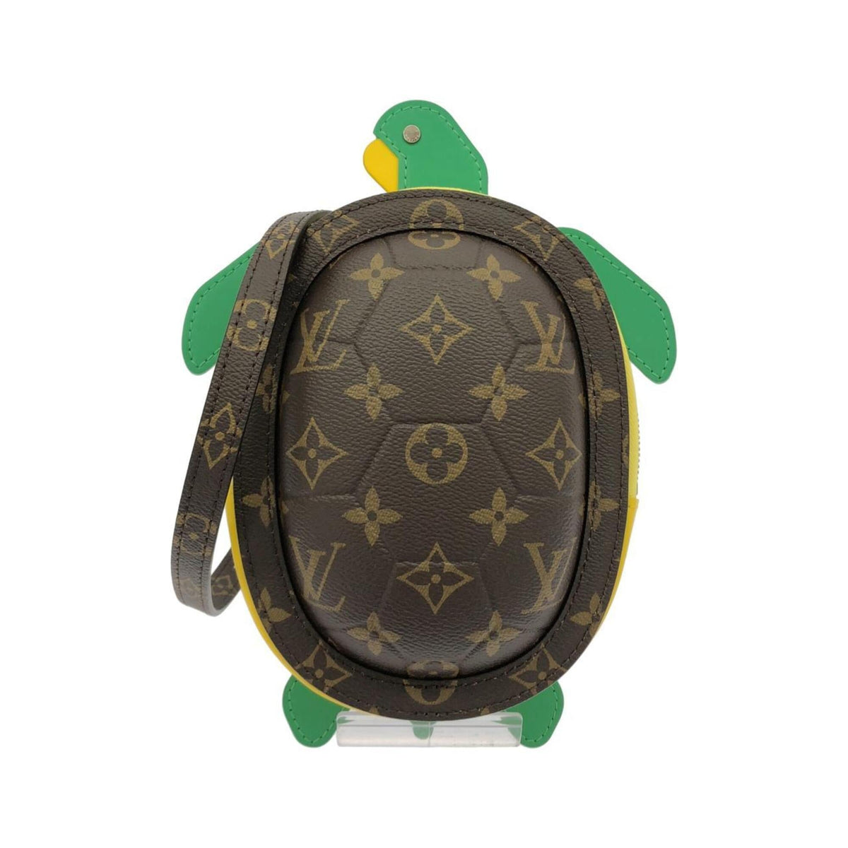 Louis Vuitton Marron Coated Canvas Leather Shoulder Bag (Pre-Owned)