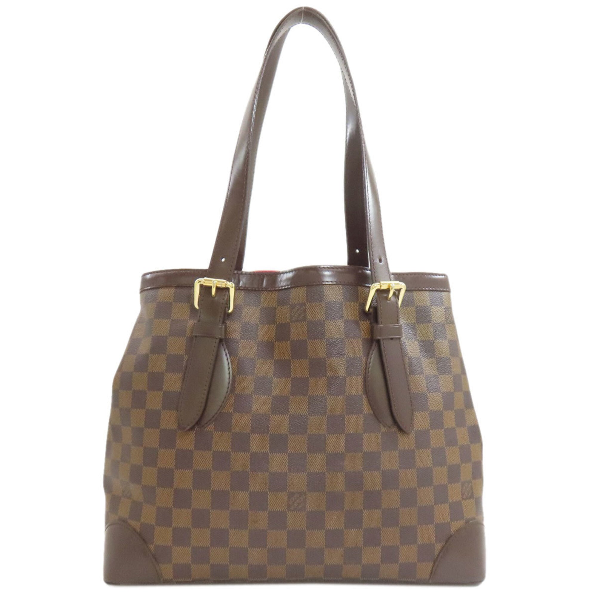 Louis Vuitton Damier Canvas Ebene Damier Canvas Tote Bag (Pre-Owned)