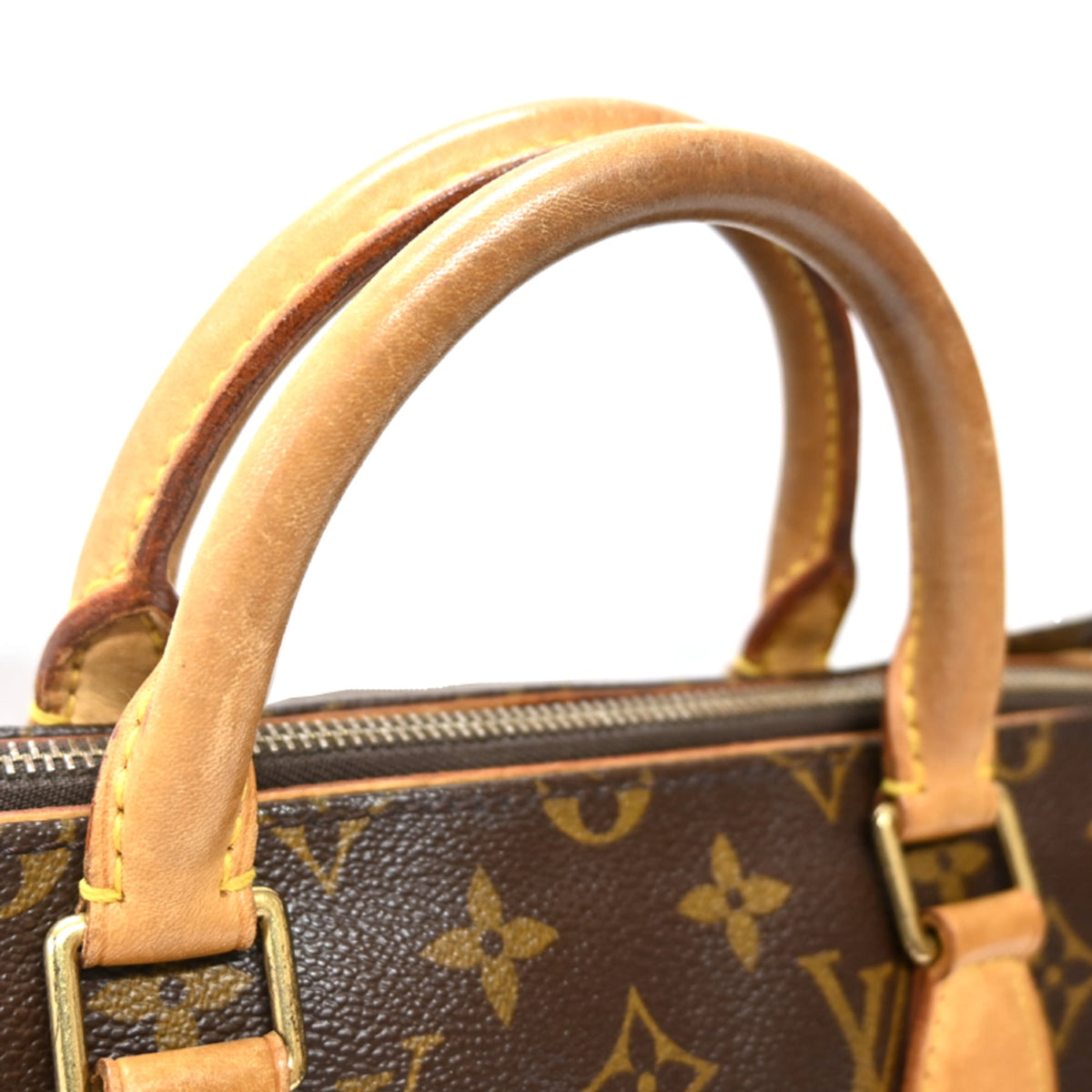 Louis Vuitton Brown Monogram Handbag (Pre-Owned)