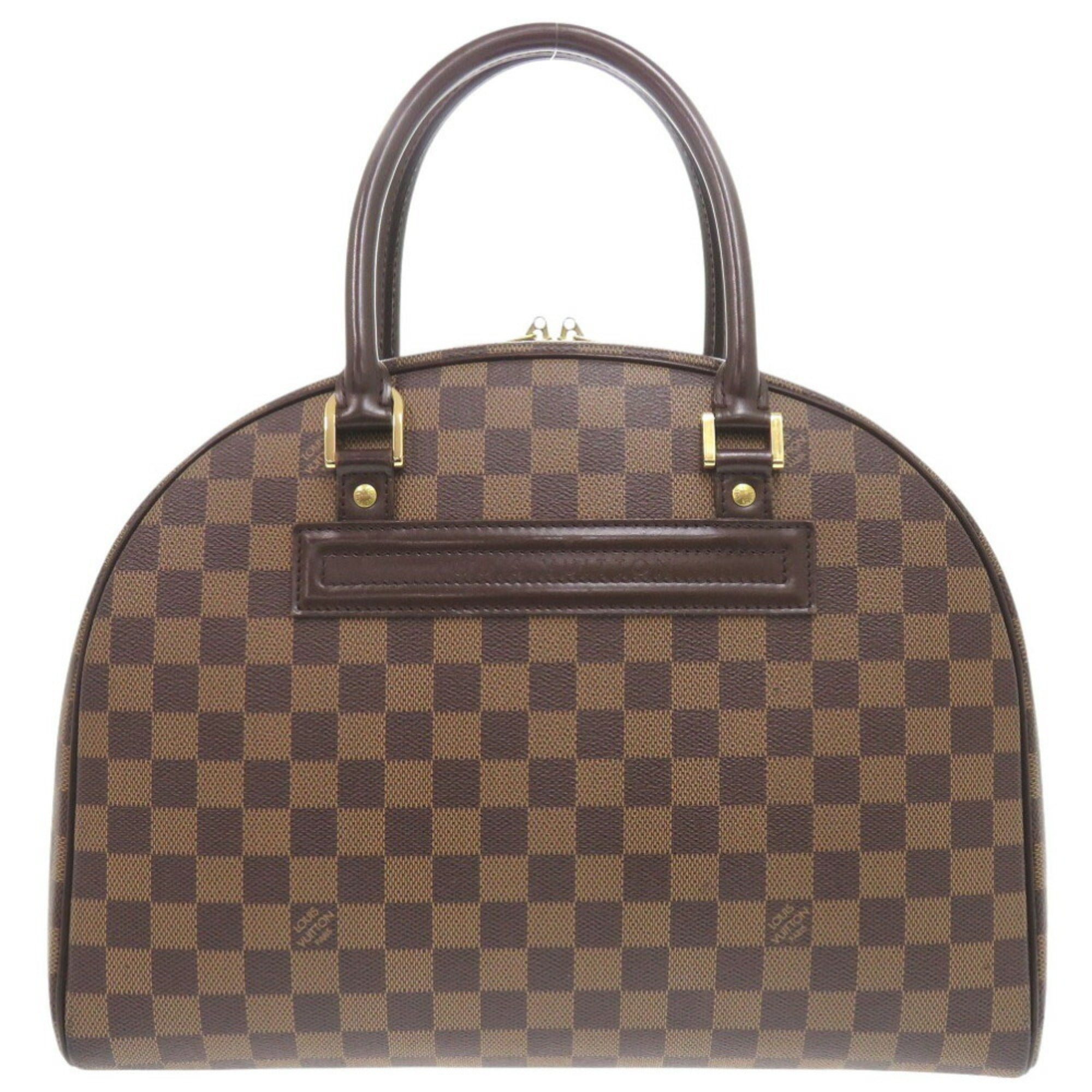 Louis Vuitton Damier Brown Damier Canvas Handbag (Pre-Owned)