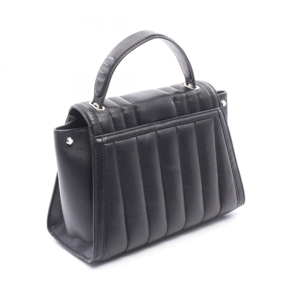 Michael Kors Black Leather Handbag (Pre-Owned)