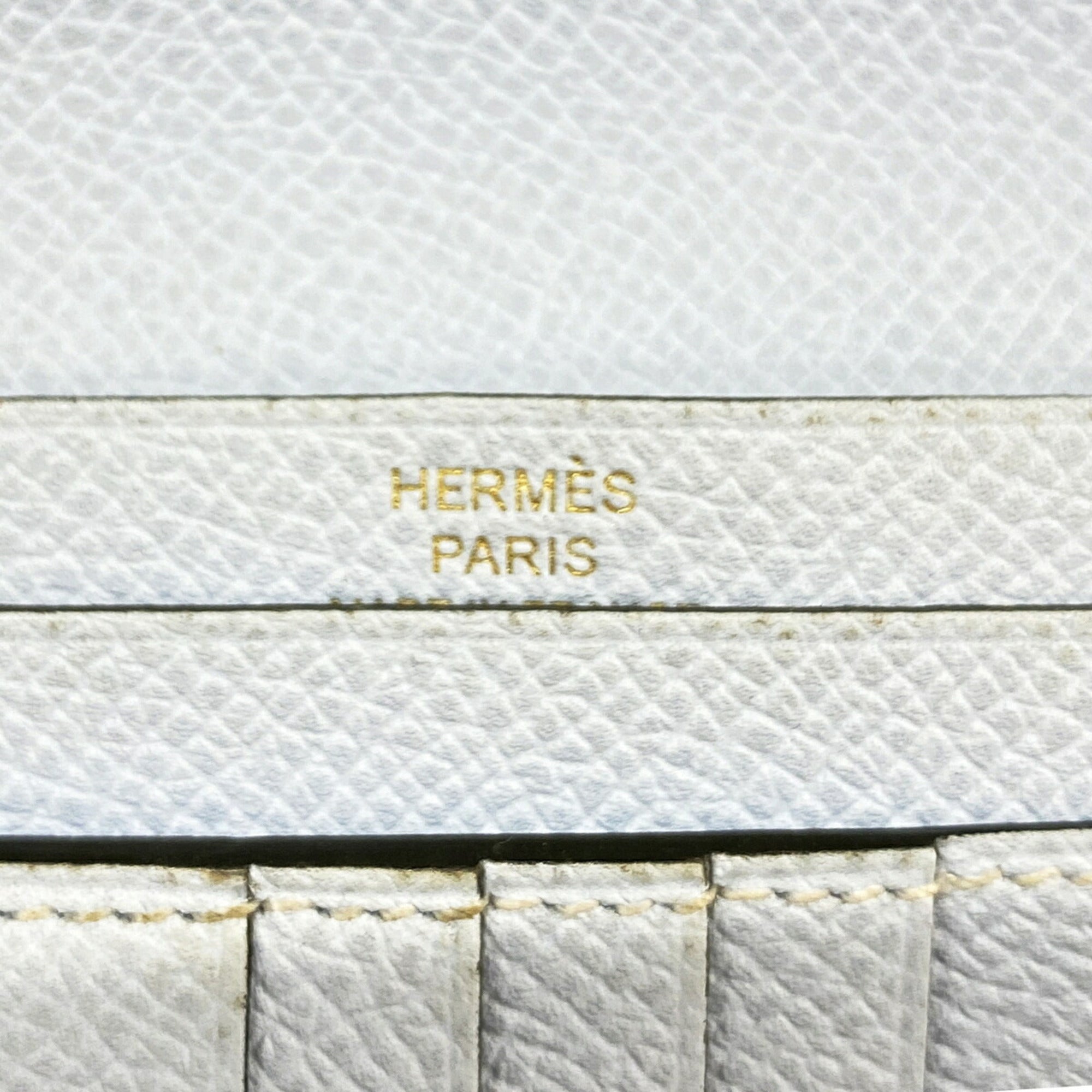 Hermes Green Epsom Leather Leather Wallet (Bi-Fold) (Pre-Owned)