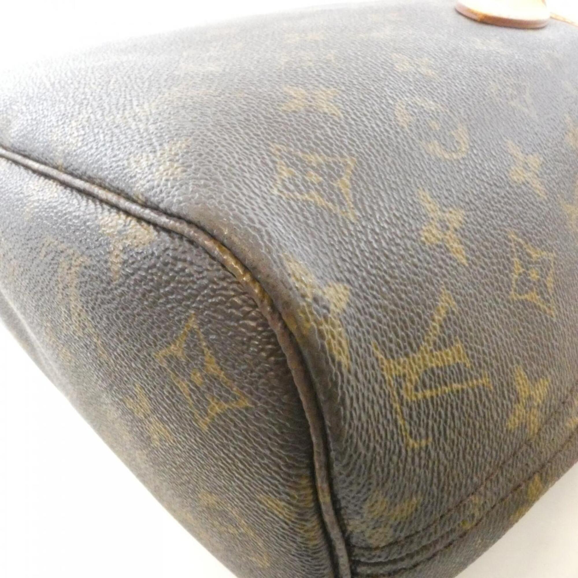 Louis Vuitton Monogram Marron Coated Canvas Handbag (Pre-Owned)