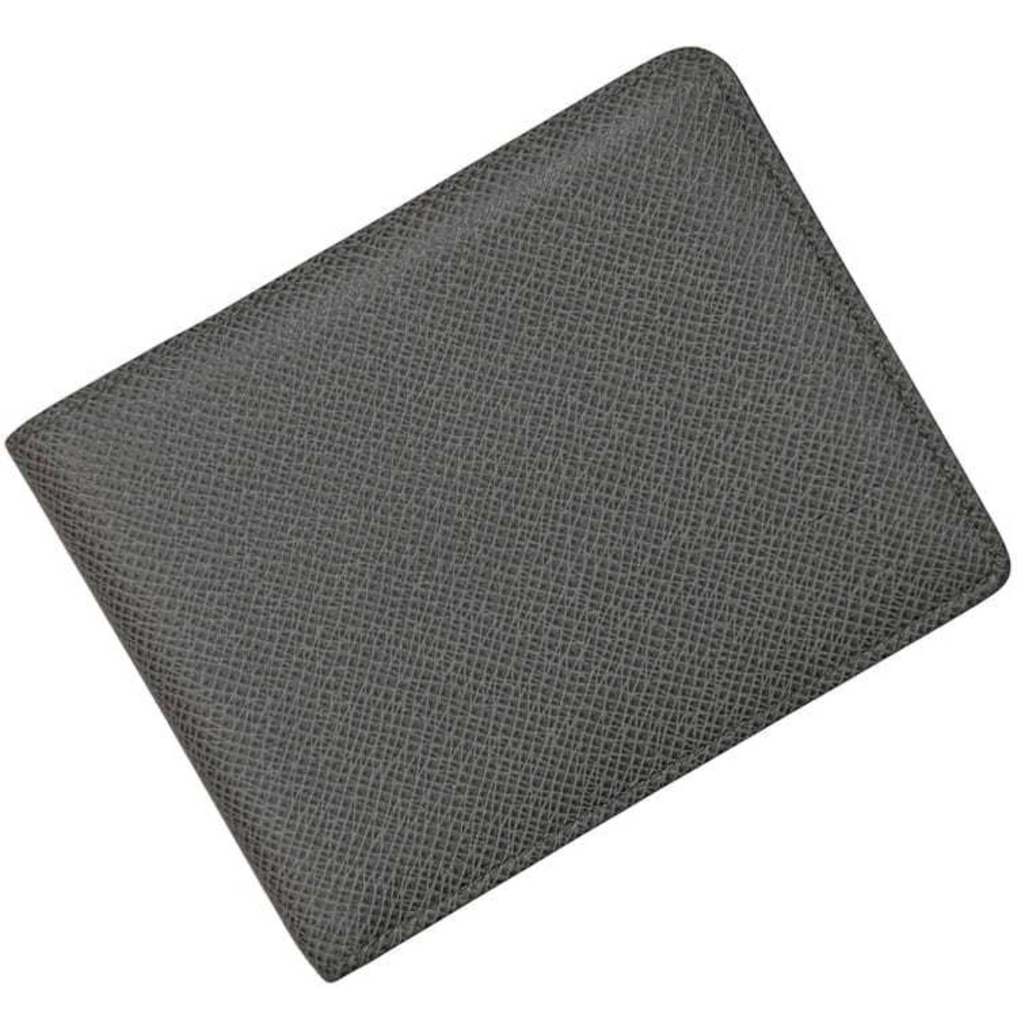 Louis Vuitton Glacier Gray Taiga Leather Wallet (Bi-Fold) (Pre-Owned)
