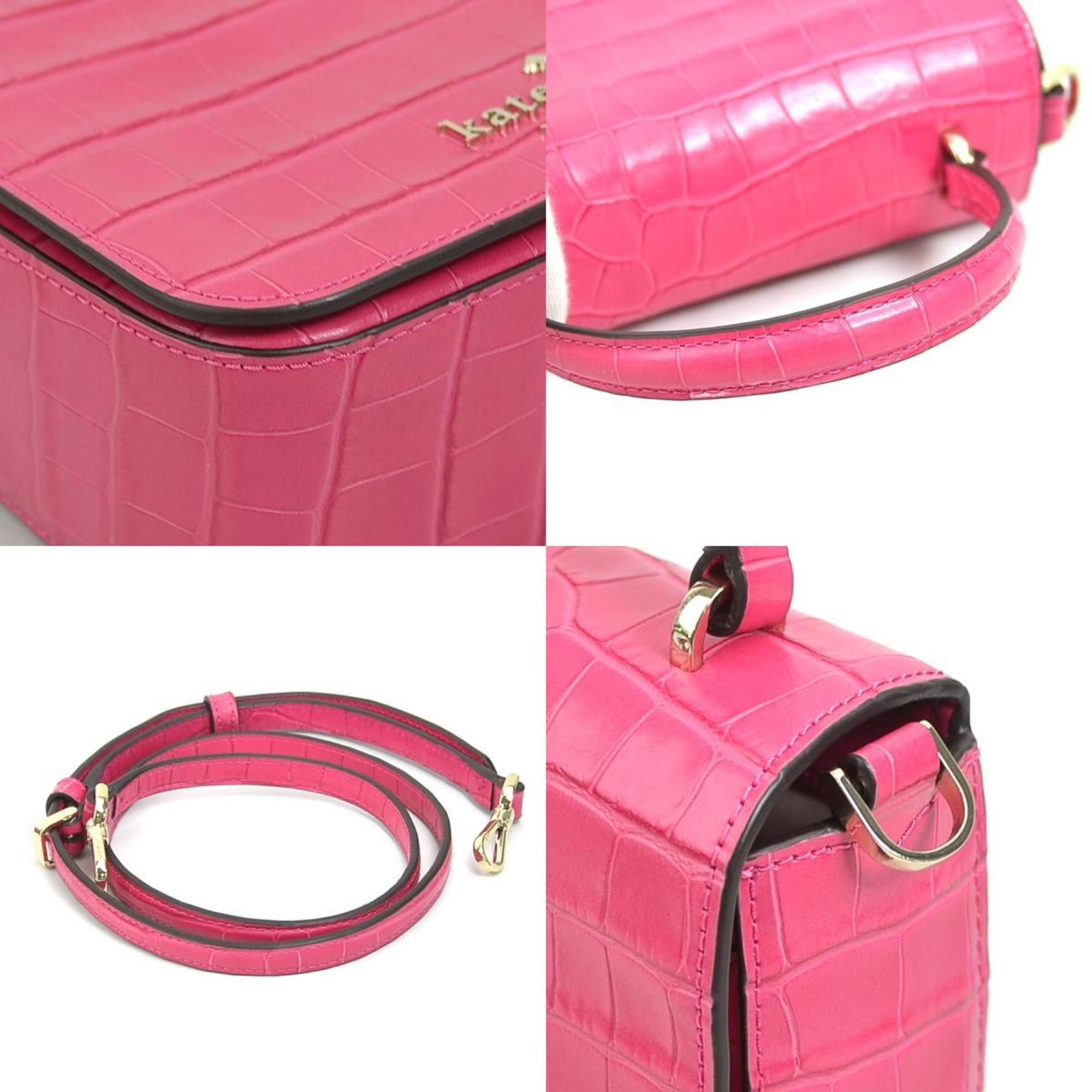 Kate Spade Pink Leather Shoulder Bag (Pre-Owned)