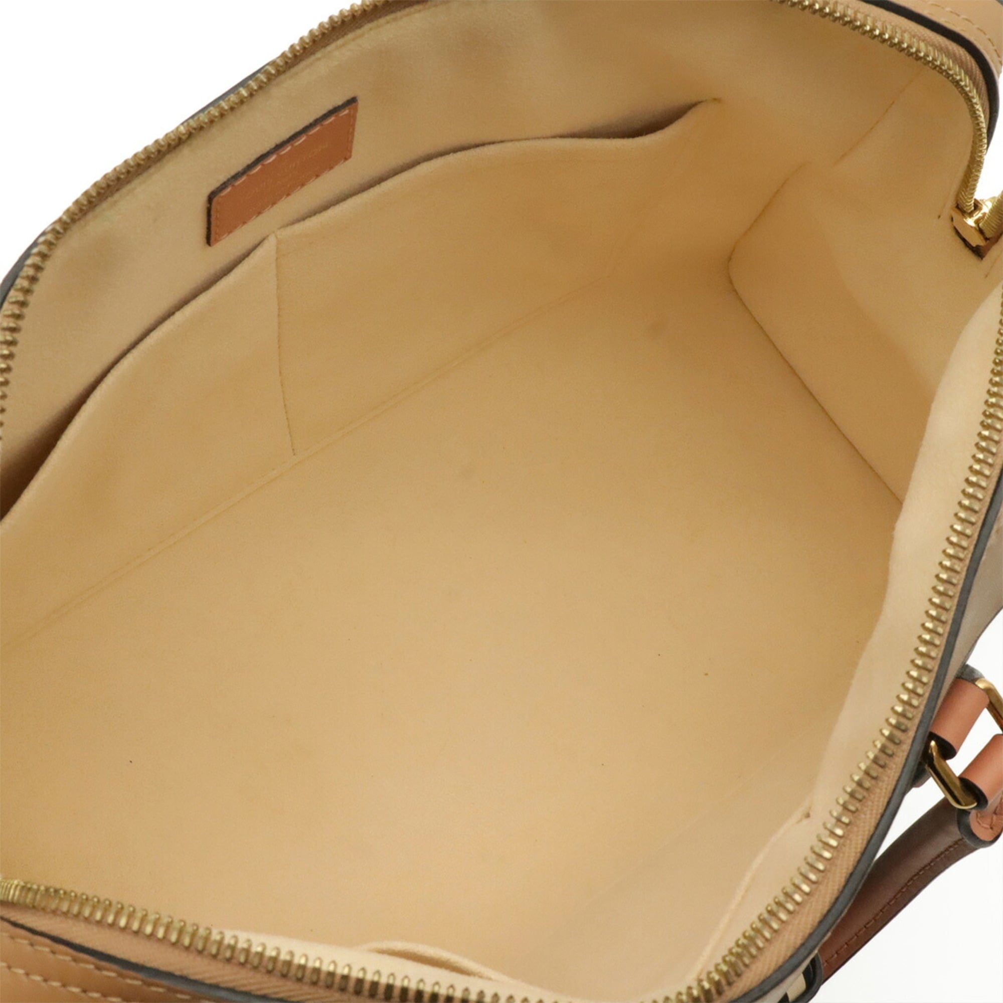 Louis Vuitton Beige Monogram Handbag Shoulder Bag (Pre-Owned)