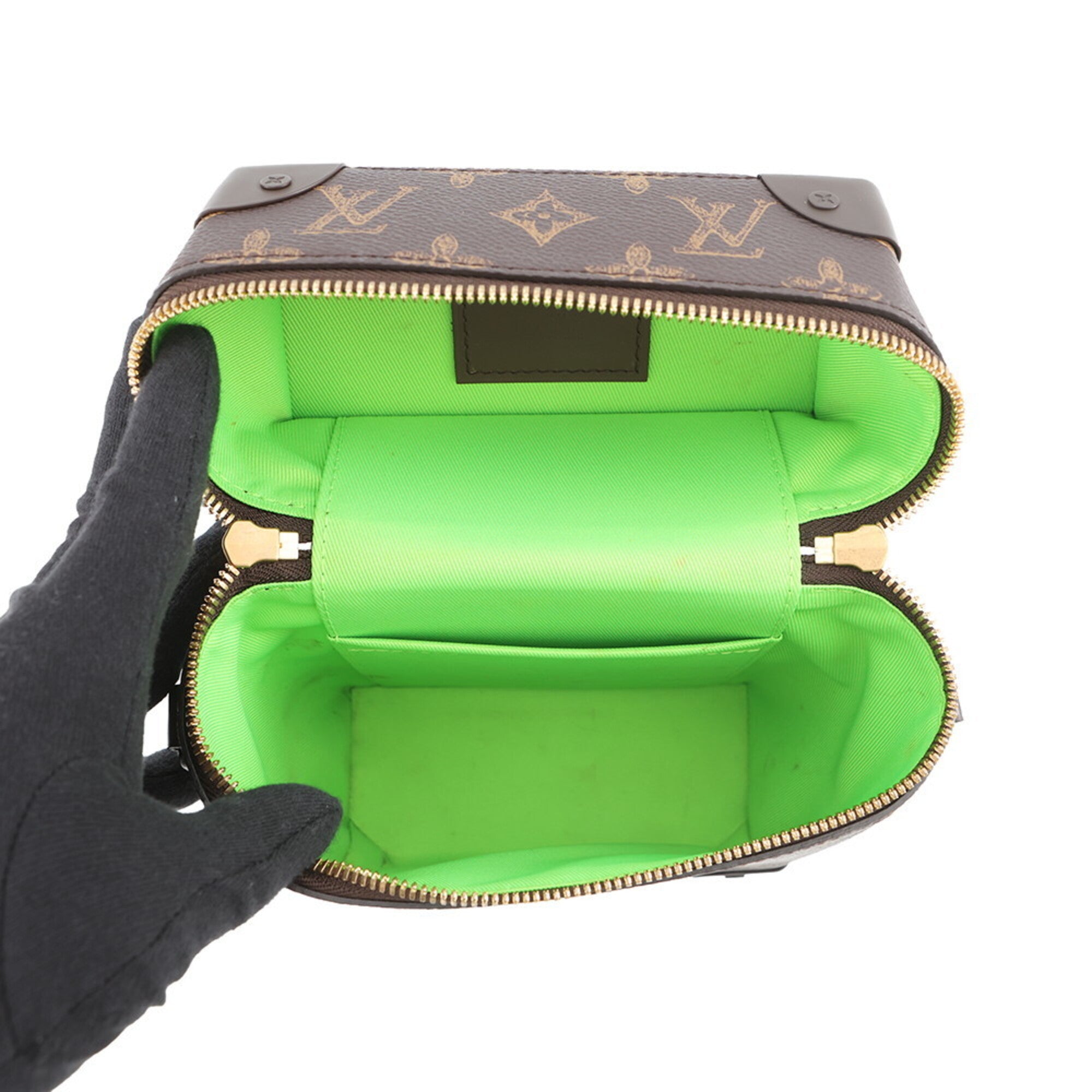 Louis Vuitton Monogram Green Monogram Handbag Shoulder Bag (Pre-Owned)