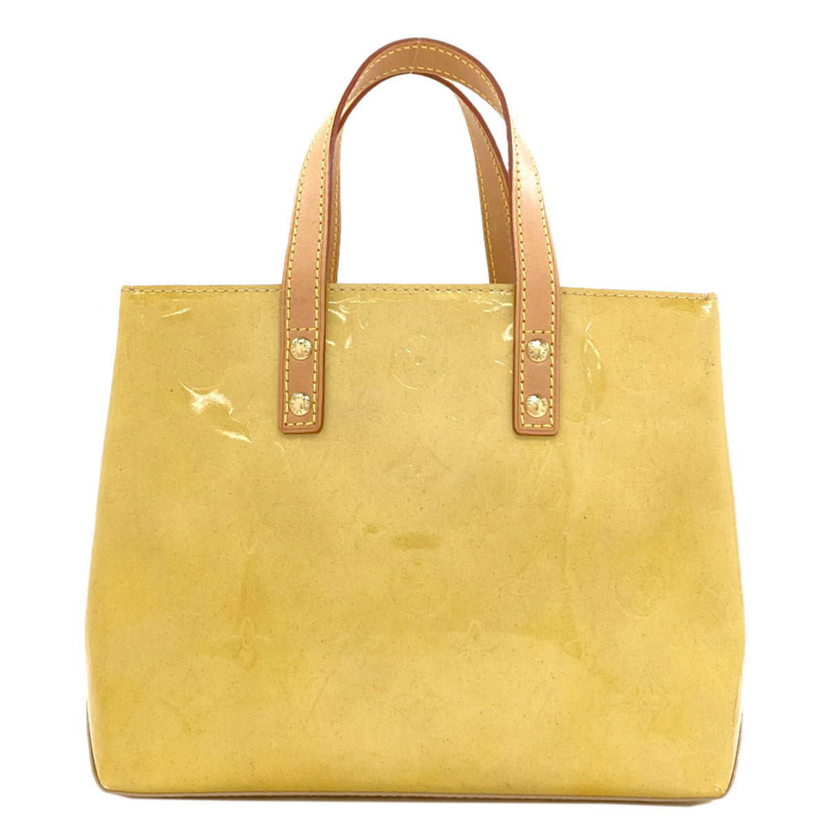 Louis Vuitton Beige Vernis Handbag (Pre-Owned)