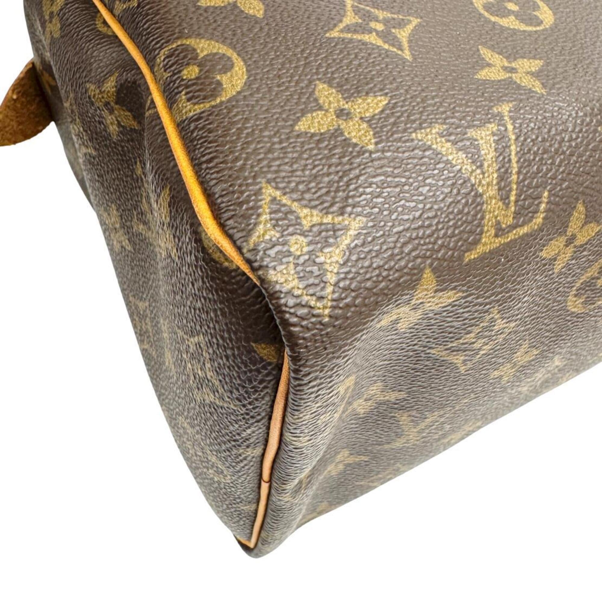 Louis Vuitton Monogram Brown Monogram Boston Bag Handbag (Pre-Owned)