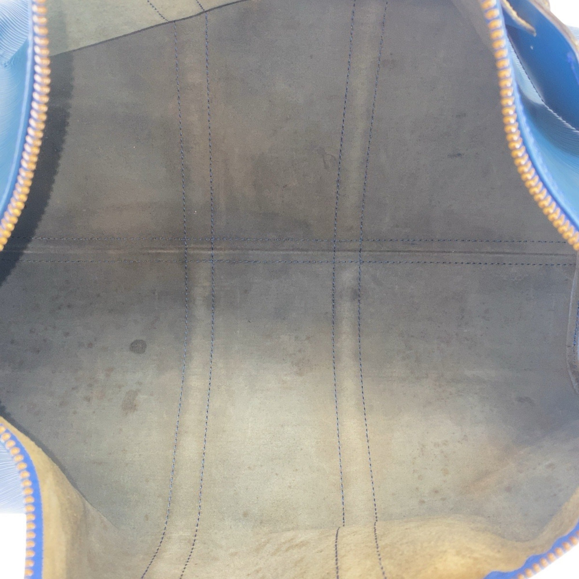 Louis Vuitton Blue Epi Leather Boston Bag (Pre-Owned)