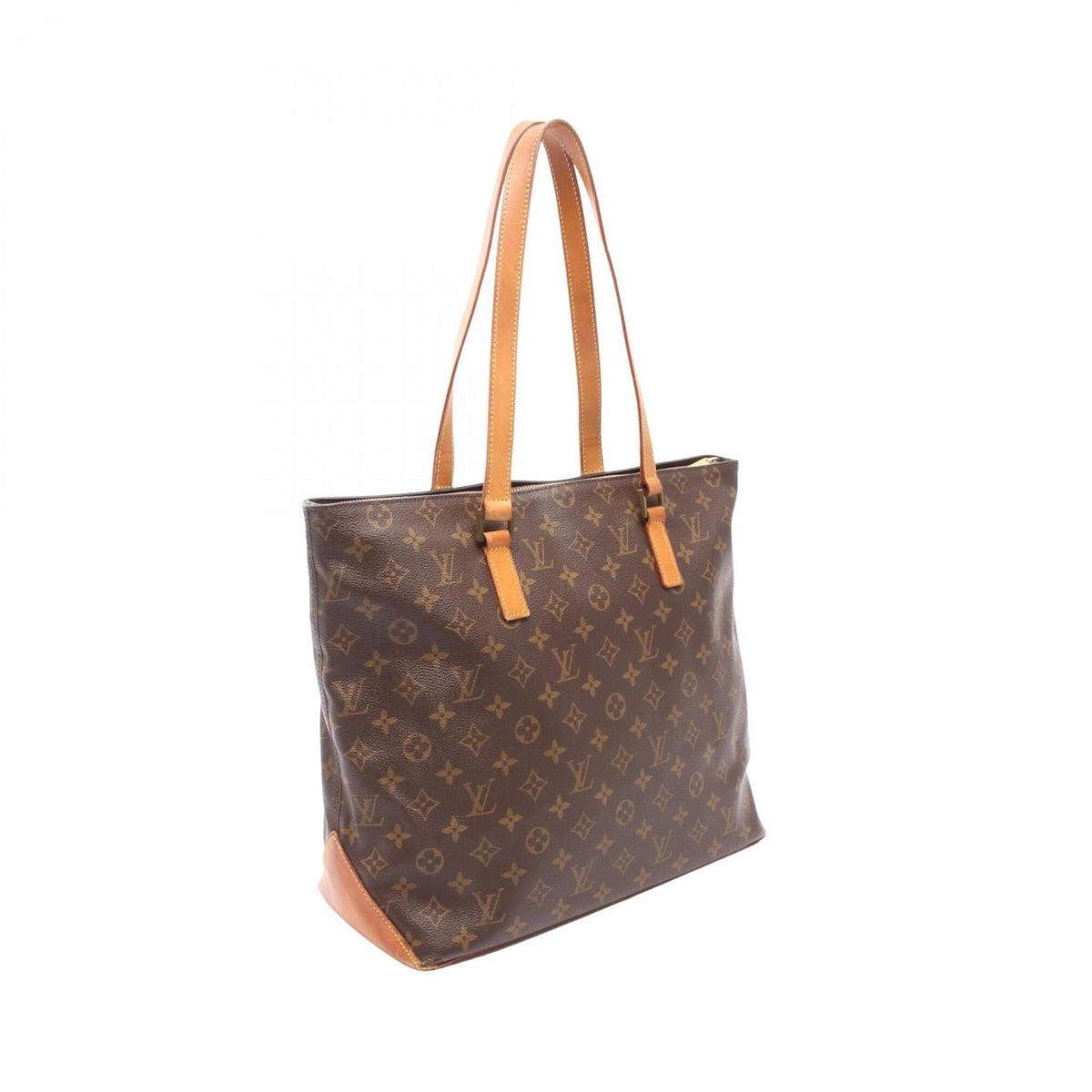 Louis Vuitton Brown Monogram Monogram Leather Handbag Tote Bag (Pre-Owned)