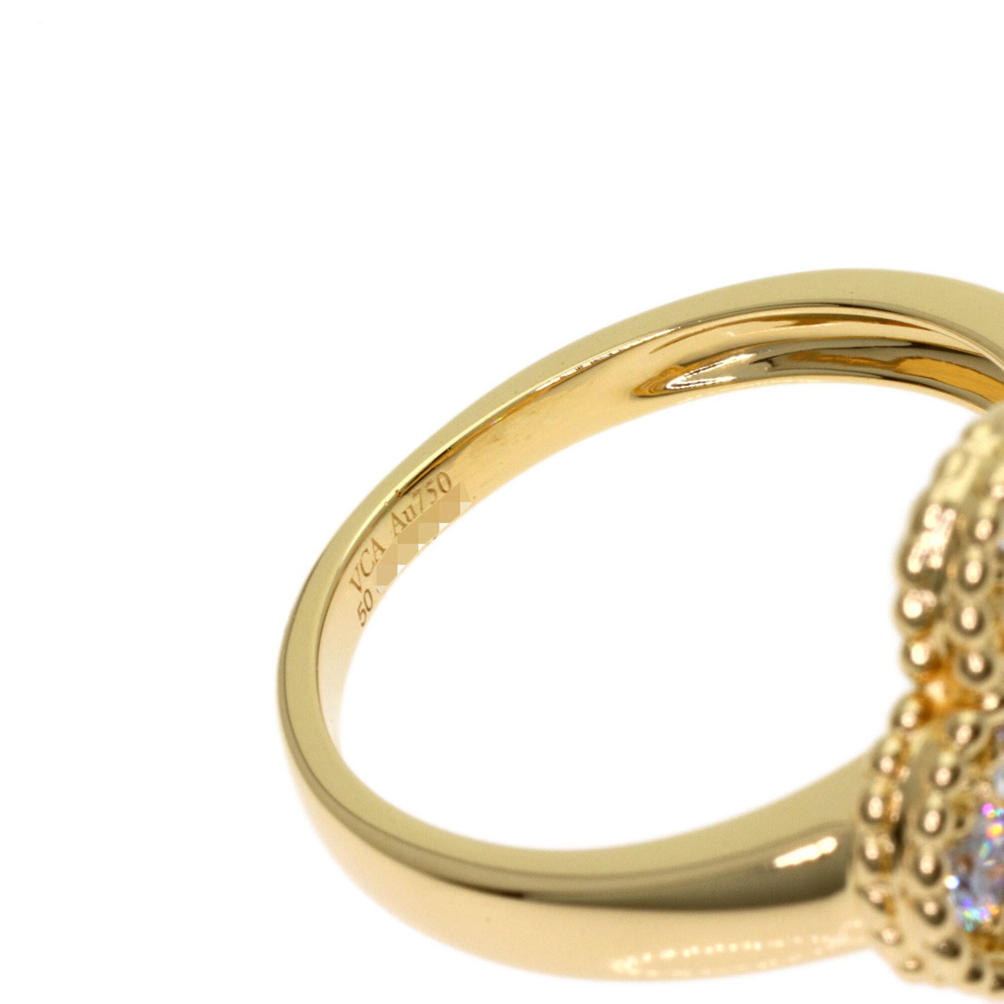 Van Cleef & Arpels Gold Yellow Gold (18K) Band Ring (Pre-Owned)