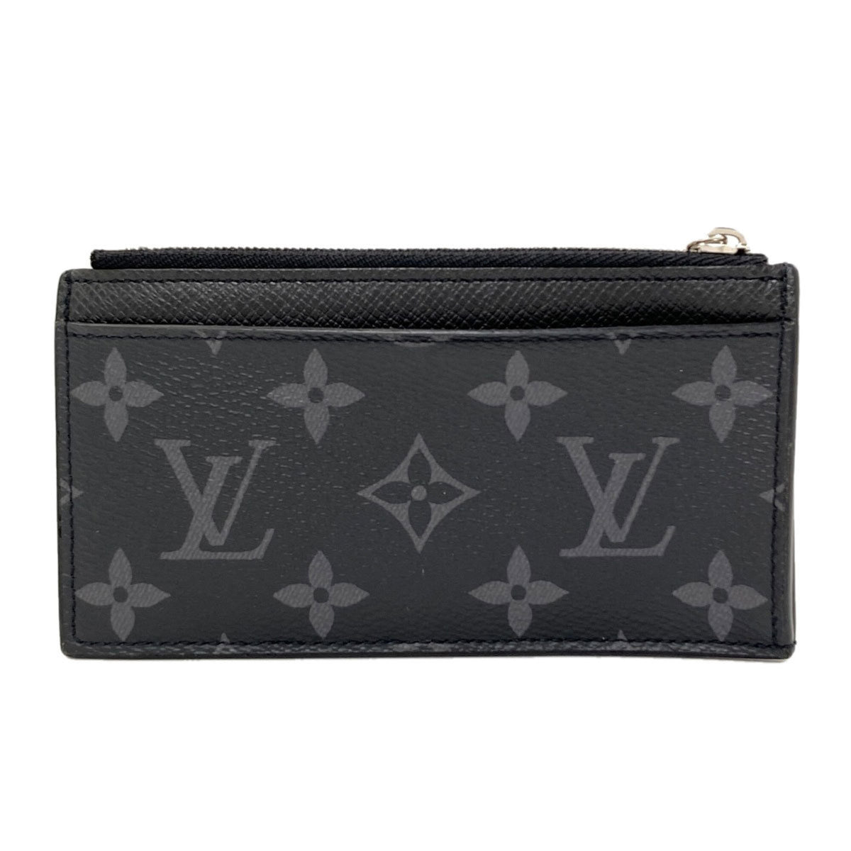 Louis Vuitton Black Monogram Eclipse Coin Purse/Coin Case (Pre-Owned)