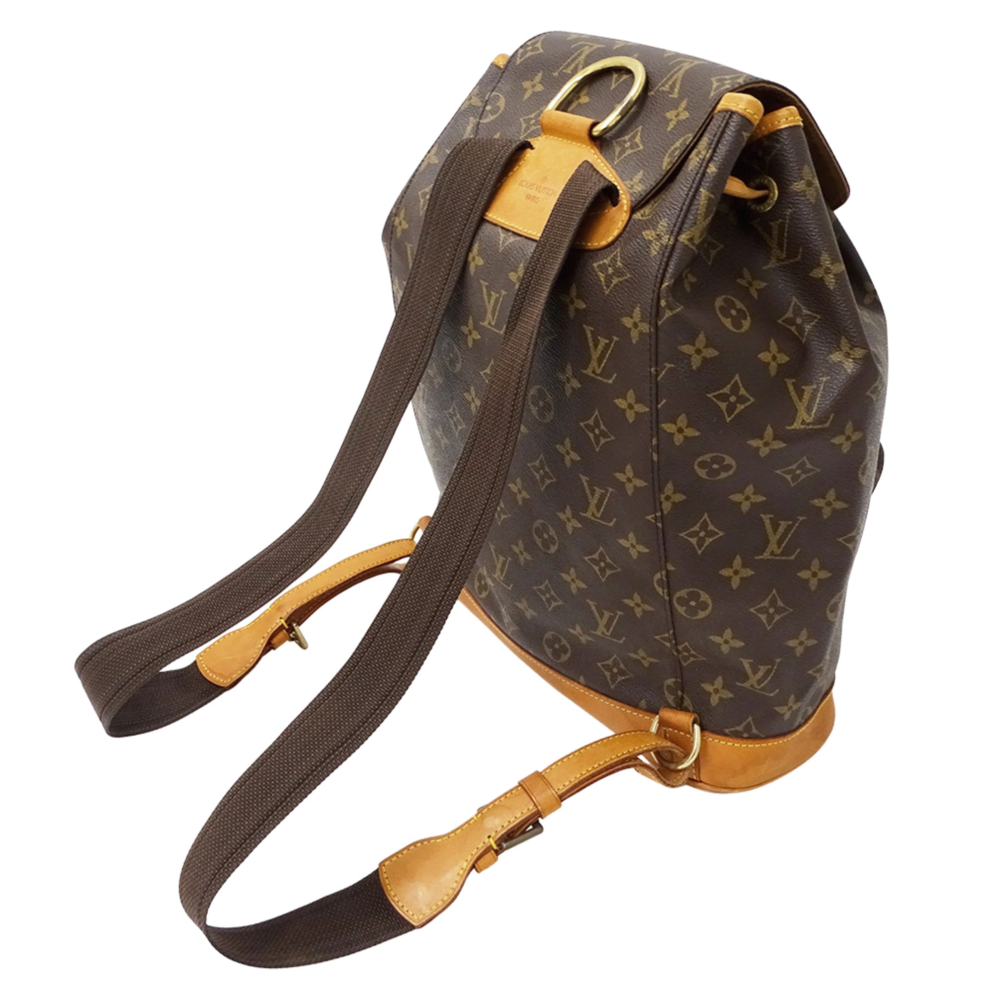 Louis Vuitton Monogram Monogram Canvas Backpack Handbag (Pre-Owned)