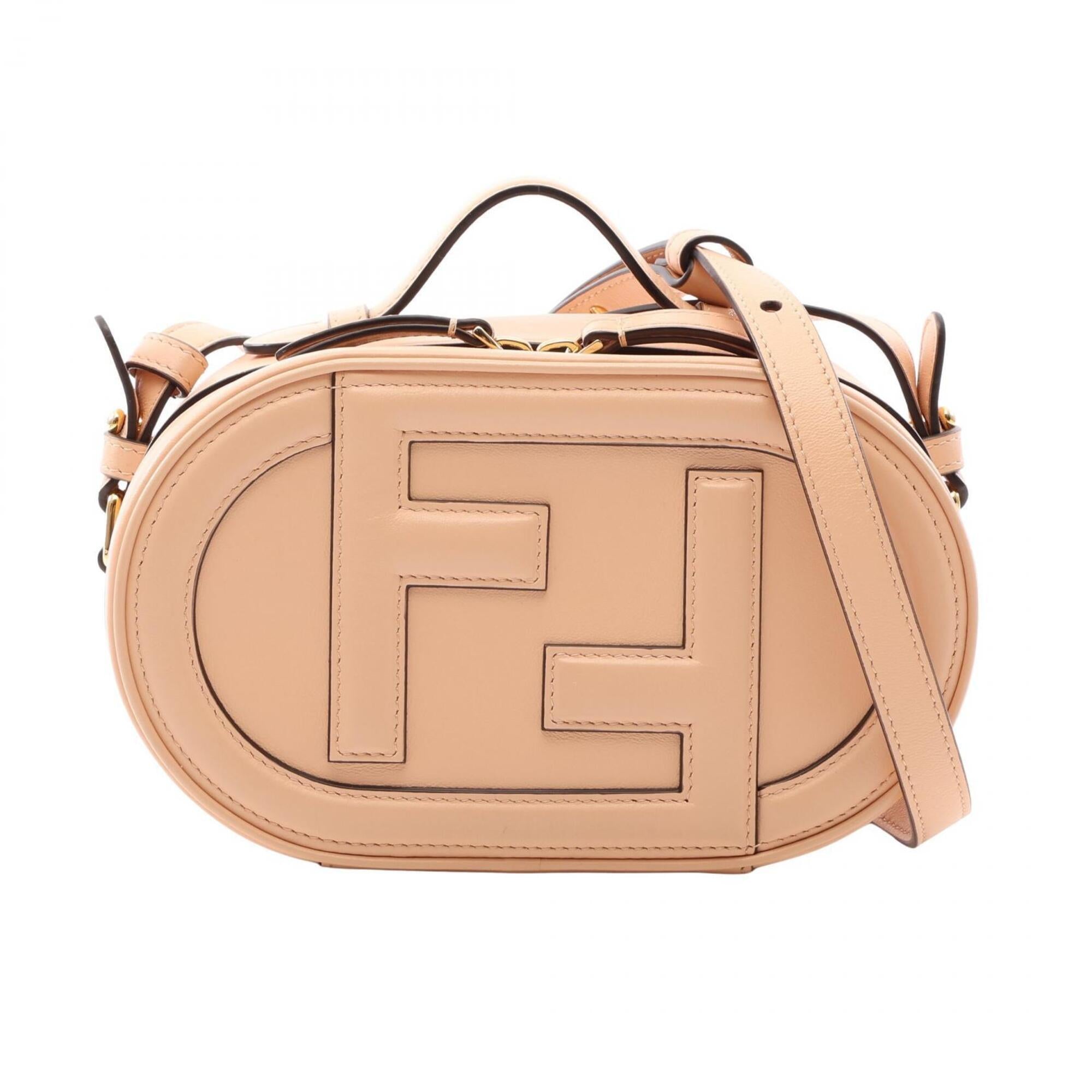 Fendi Pink Leather Handbag (Pre-Owned)