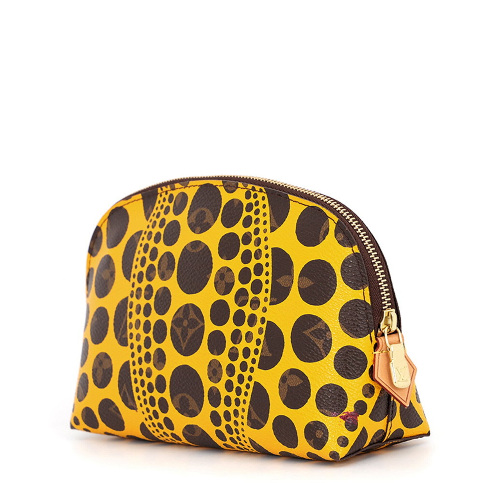 Louis Vuitton Pumpkin Dot (Yayoi Kusama) Jaune Pumpkin Dot (Yayoi Kusama) Handbag Pochette (Pre-Owned)