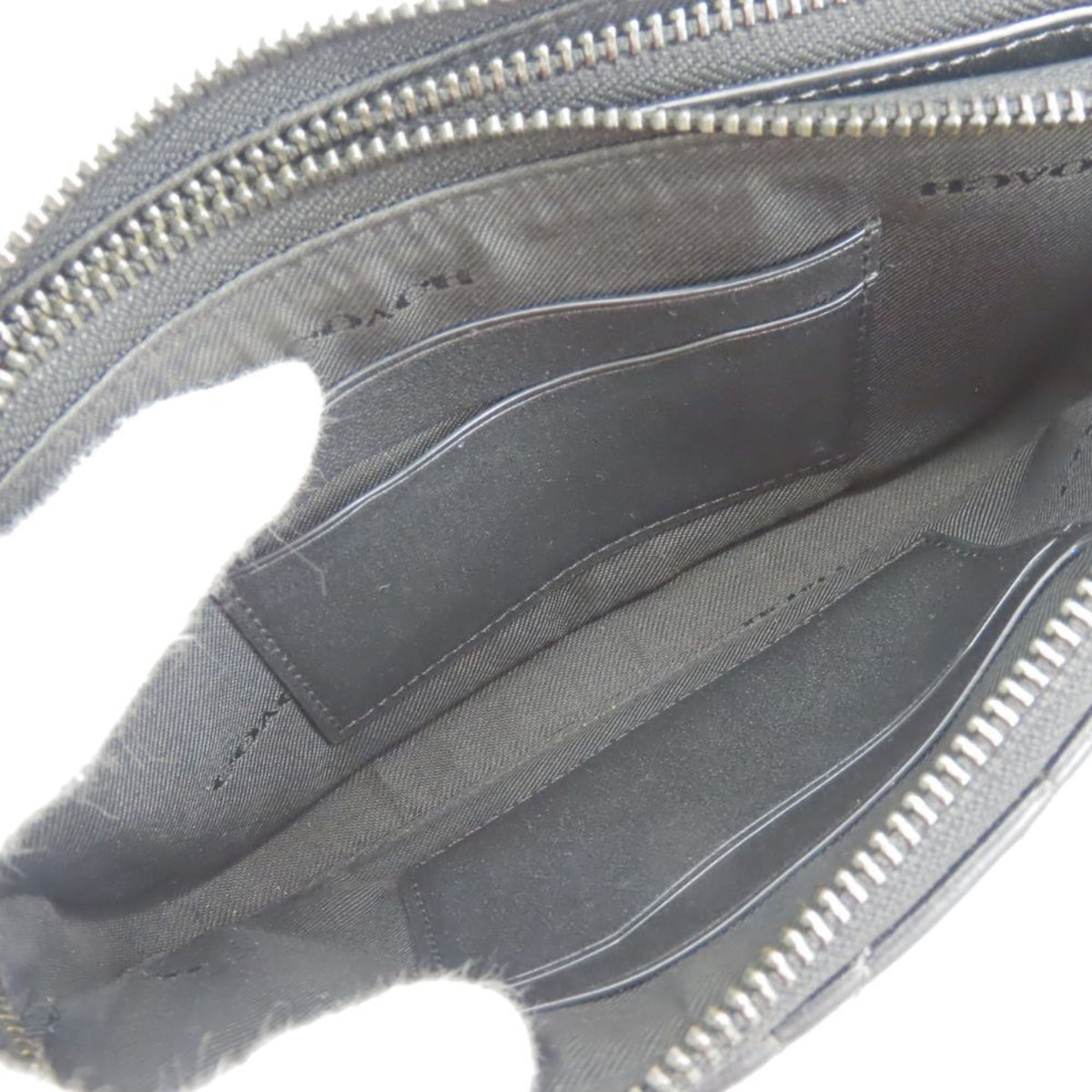 Coach Black Gauze Pochette Pouch Shoulder Bag (Pre-Owned)