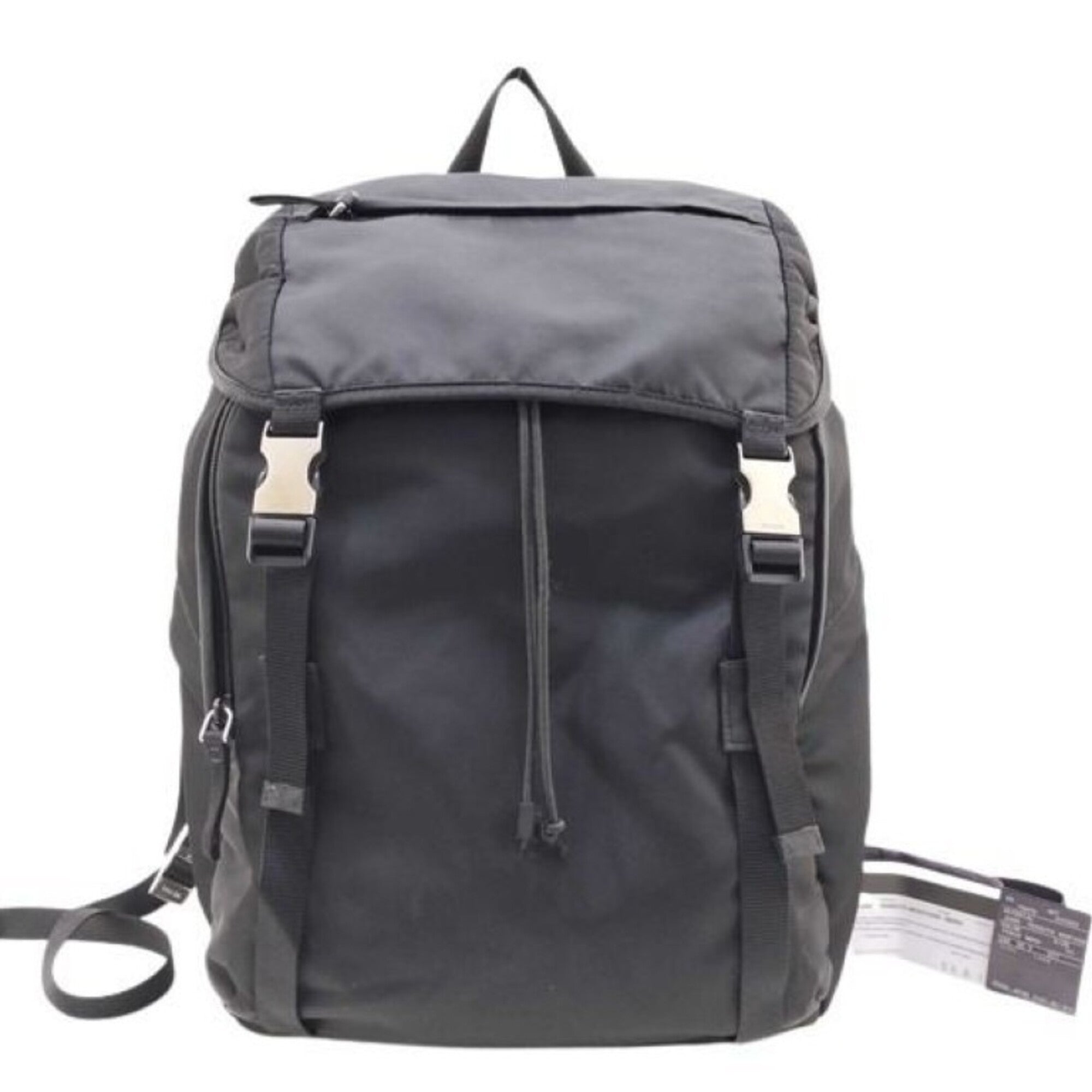 Prada Black Nylon Backpack (Pre-Owned)