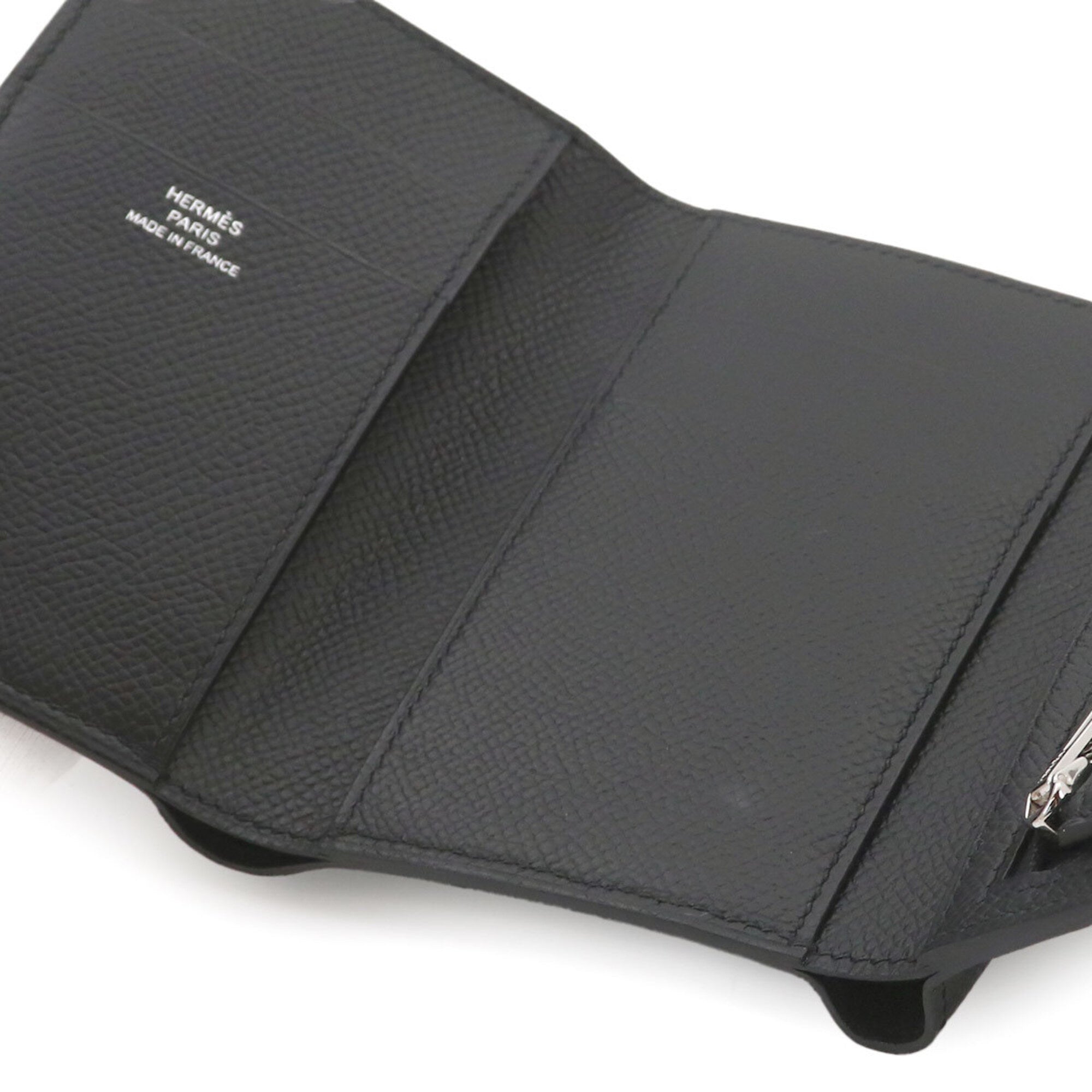 Hermes Black Wallet (Tri-Fold) (Pre-Owned)