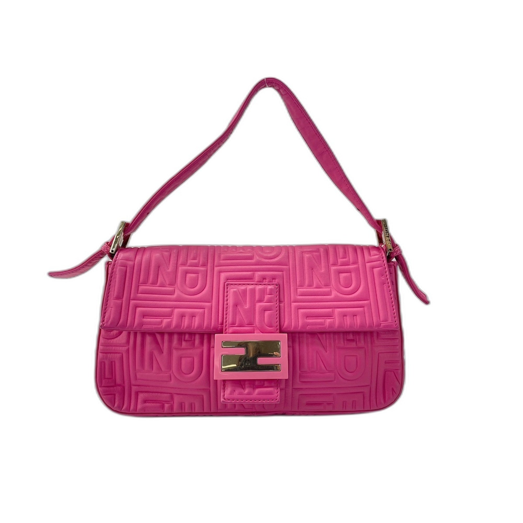 Fendi Pink Shoulder Bag (Pre-Owned)