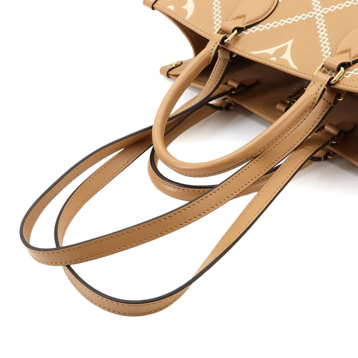 Louis Vuitton Gold Monogram Empreinte Handbag Tote Bag (Pre-Owned)