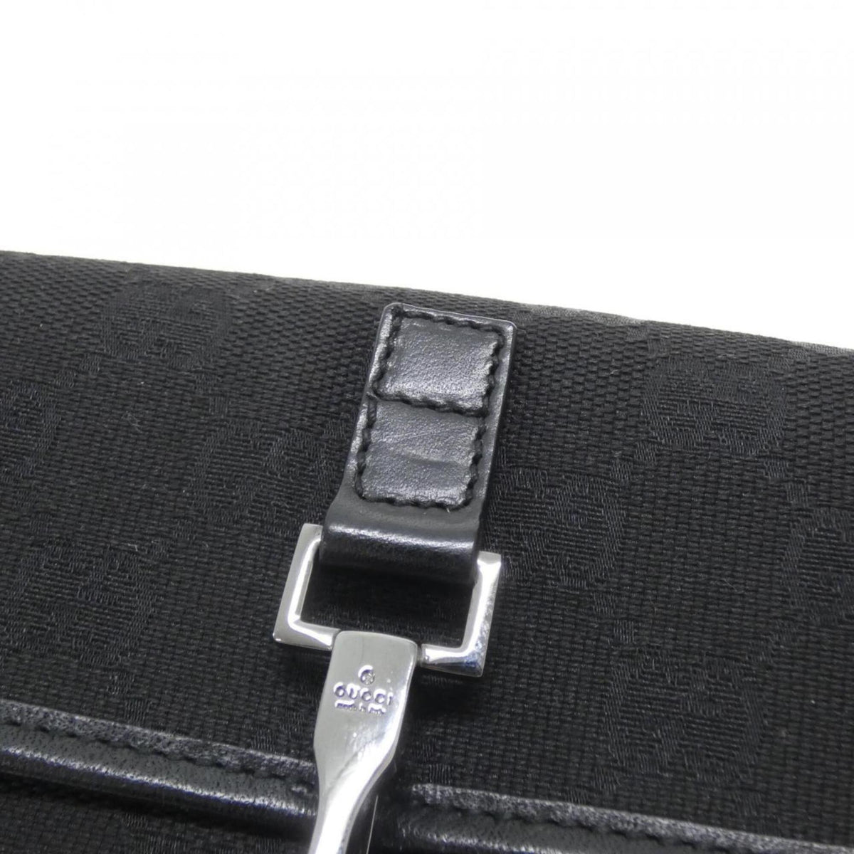Gucci Black Gg Canvas Fanny Pack (Pre-Owned)