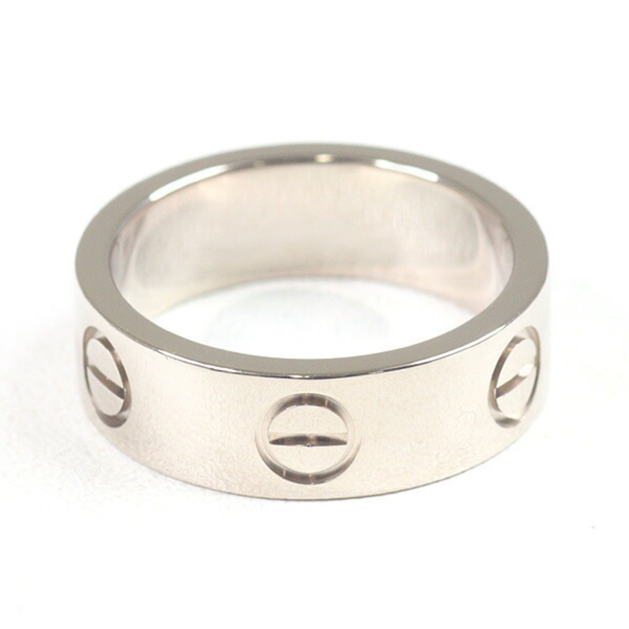 Cartier White Gold White Gold (18K) Band Ring (Pre-Owned)