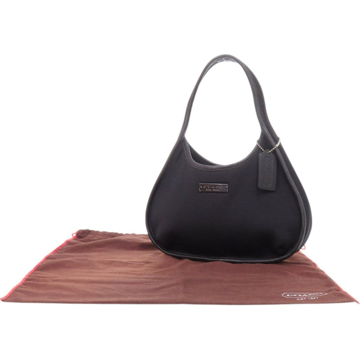 Coach Black Nylon Handbag (Pre-Owned)
